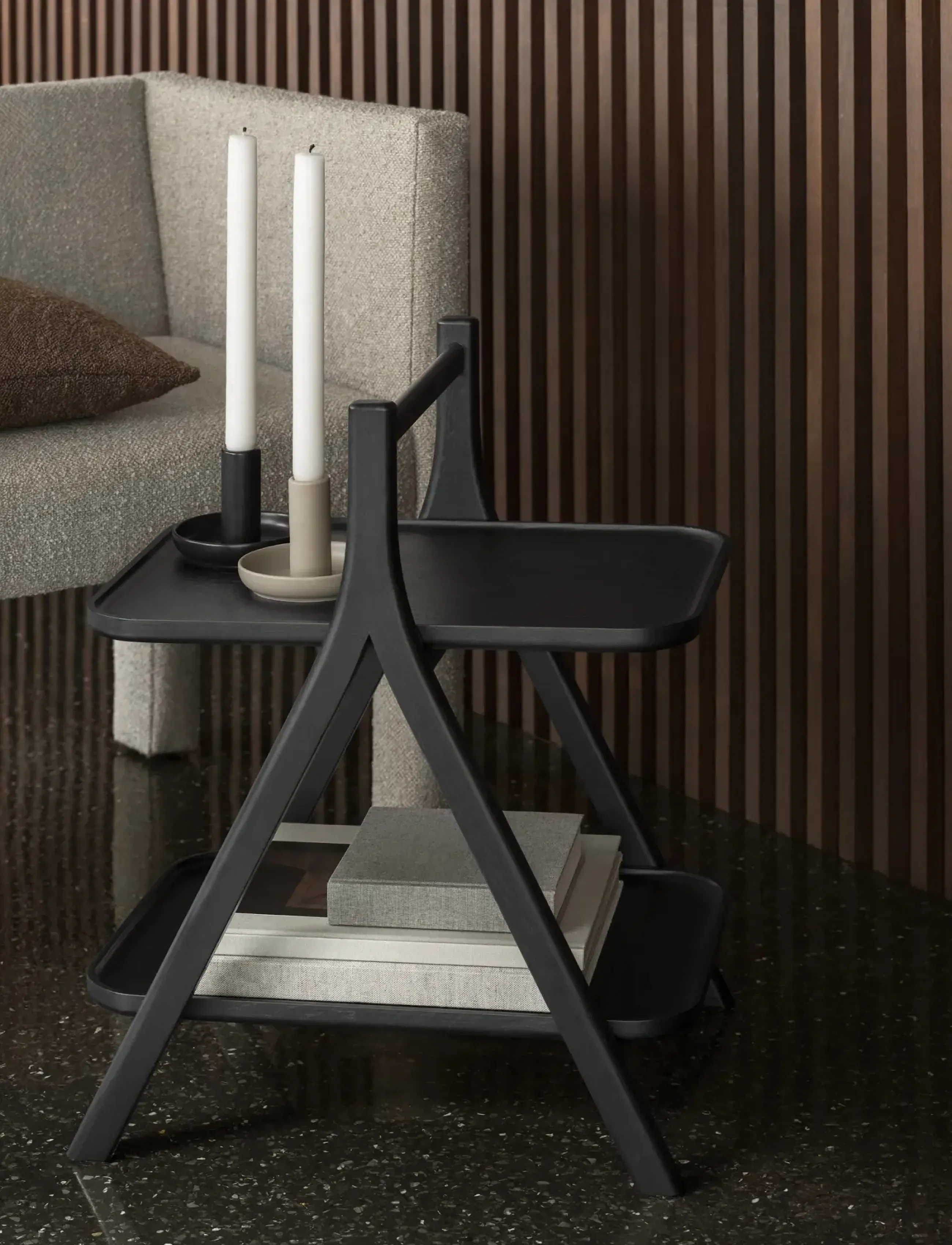Blomus Candle Holder - Ø 11 cm - Vela - Black, Ø 11 cm, Black, Candle & Tealight Holders > Candle Holders, Unisex