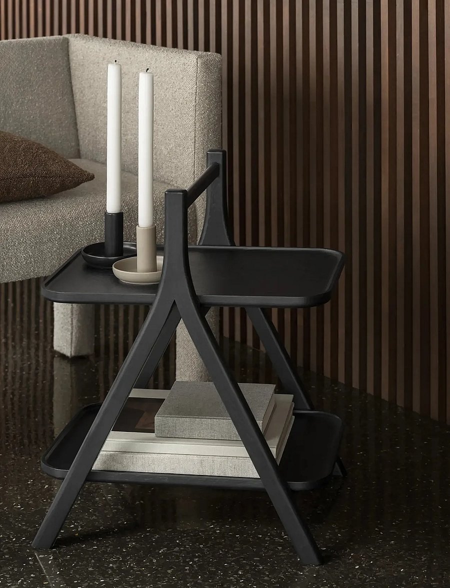 Blomus - Candle Holder - Ø 11 cm - VELA - Black - kerzenständer - black - 0