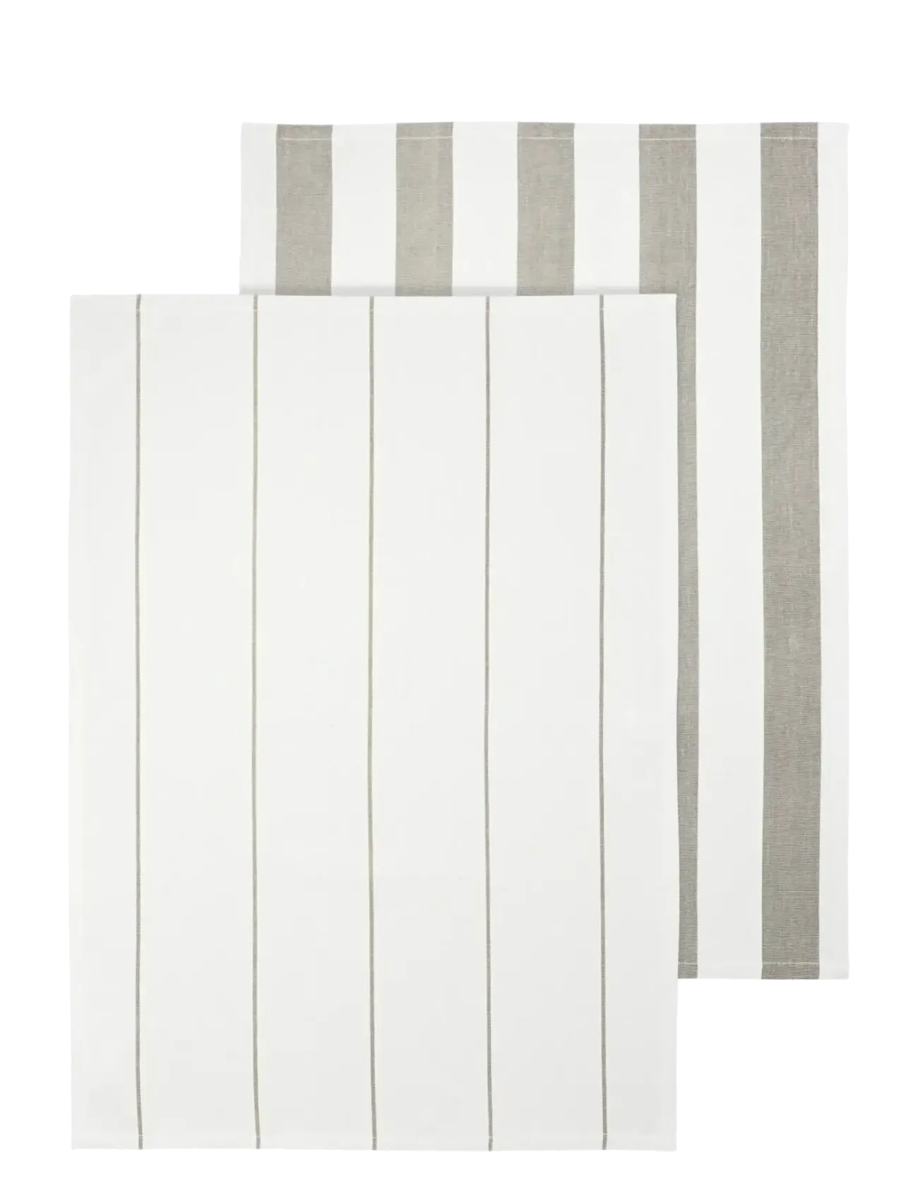 Blomus Tea Towel, Set of 2 pcs - 70 x 50 cm - TAULO - White/Mourning Dove - Kitchen textiles - WHITE/MOURNING DOVE / multi