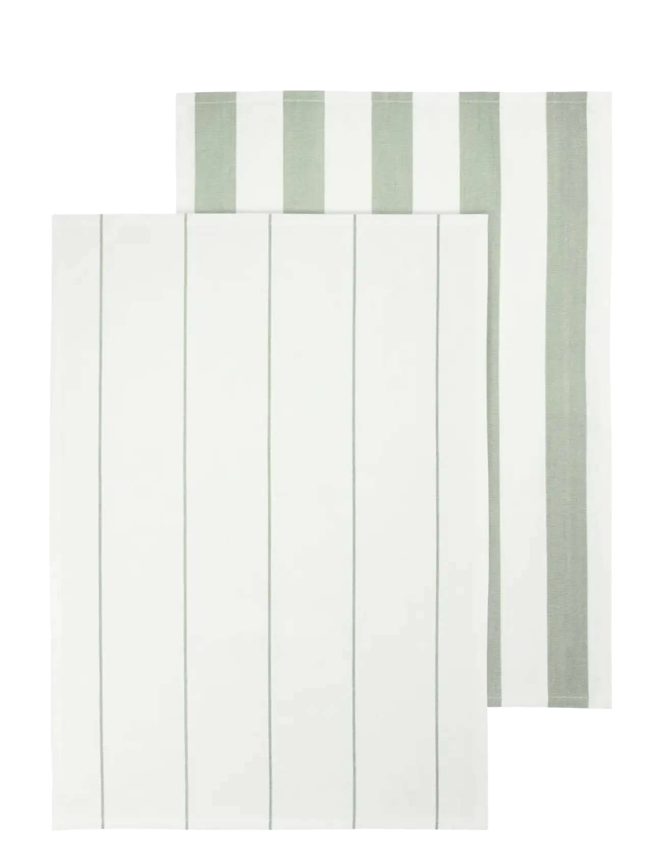 Blomus Tea Towel, Set of 2 pcs - 70 x 50 cm - TAULO - White/Desert Sage - Kitchen textiles - WHITE/DESERT SAGE / multi