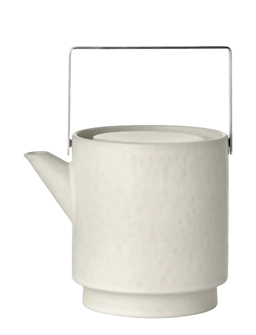 Blomus - Teapot - 20,5 x 16,5 x 12,5 cm - MAKOTO - Moonbeam - teesiebe - moonbeam - 1