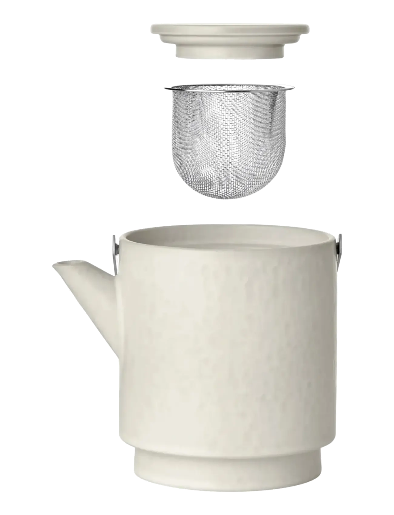 Blomus - Teapot - 20,5 x 16,5 x 12,5 cm - MAKOTO - Moonbeam - tesilar - moonbeam - 3