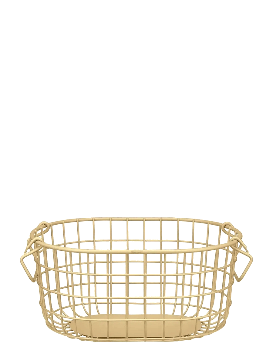Blomus - Storage Basket - 14 x 29 x 21 cm - KAGO - New Wheat - aufbewahrungskörbe - new wheat - 0