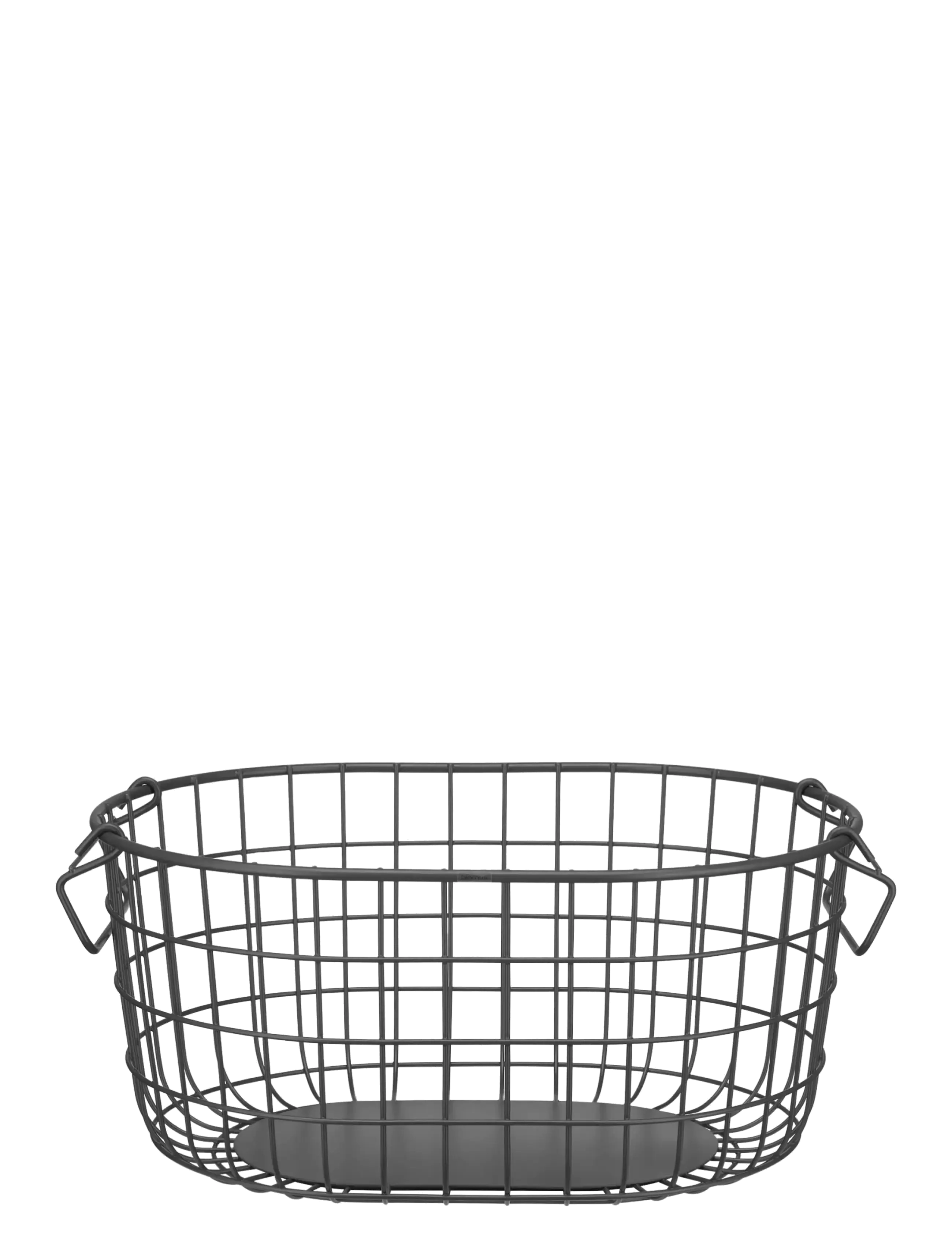 Blomus Storage Basket 17 X 37 27 Cm Kago Anthracite, L 27.7 cm, Storage, Grau - Baskets, Homeware