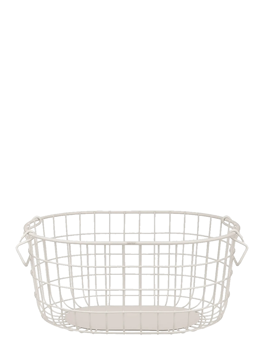 Blomus - Storage Basket - 17 x 37 x 27 cm - KAGO - Moonbeam - aufbewahrungskörbe - moonbeam - 1