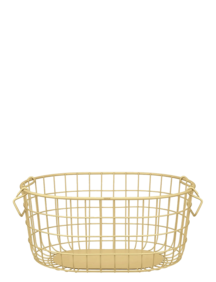 Blomus - Storage Basket - 17 x 37 x 27 cm - KAGO - New Wheat - hoiukorvid - new wheat - 0