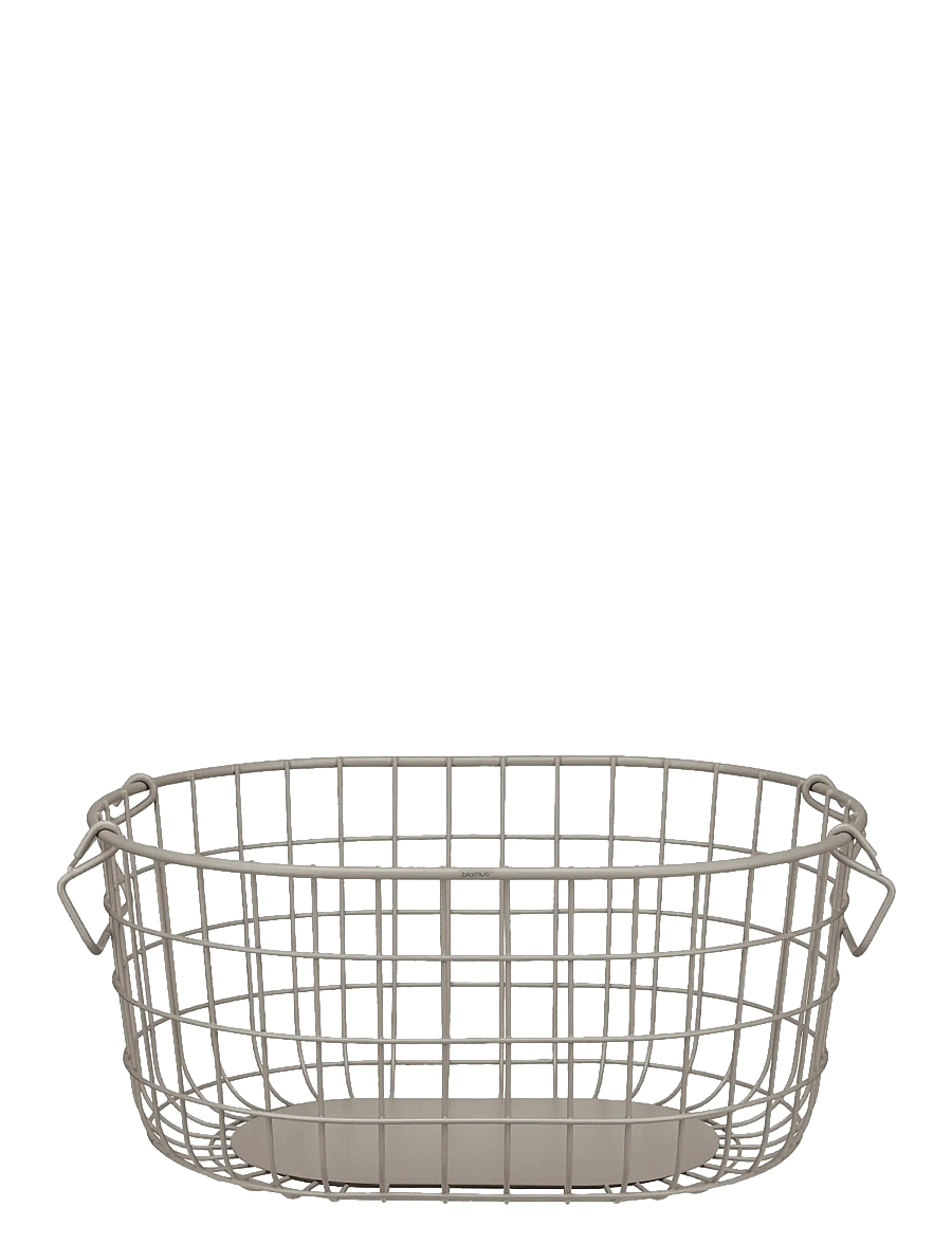 Blomus - Storage Basket - 17 x 37 x 27 cm - KAGO - Mourning Dove - aufbewahrungskörbe - mourning dove - 1