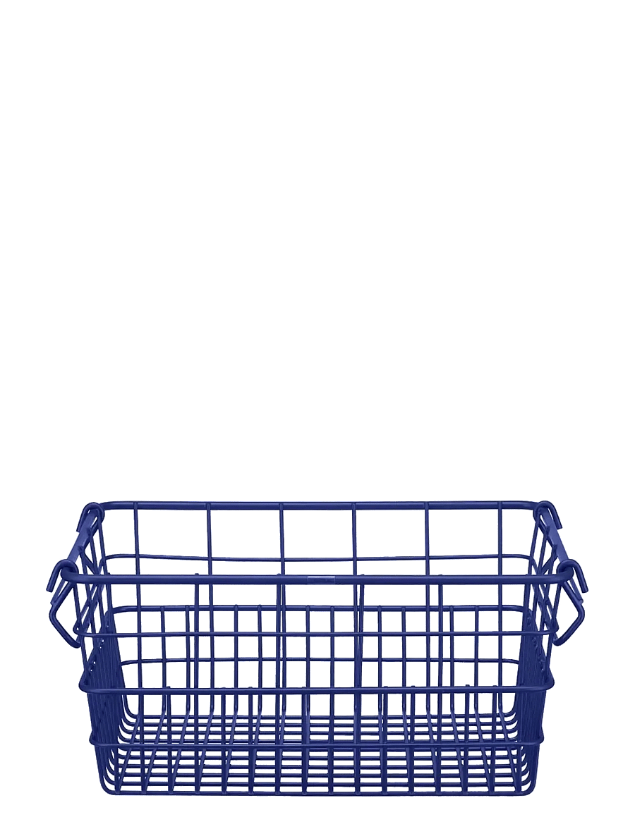 Blomus - Storage Basket - 14 x 29 x 21 cm - KAGO - Mazarine Blue - aufbewahrungskörbe - mazarine blue - 1