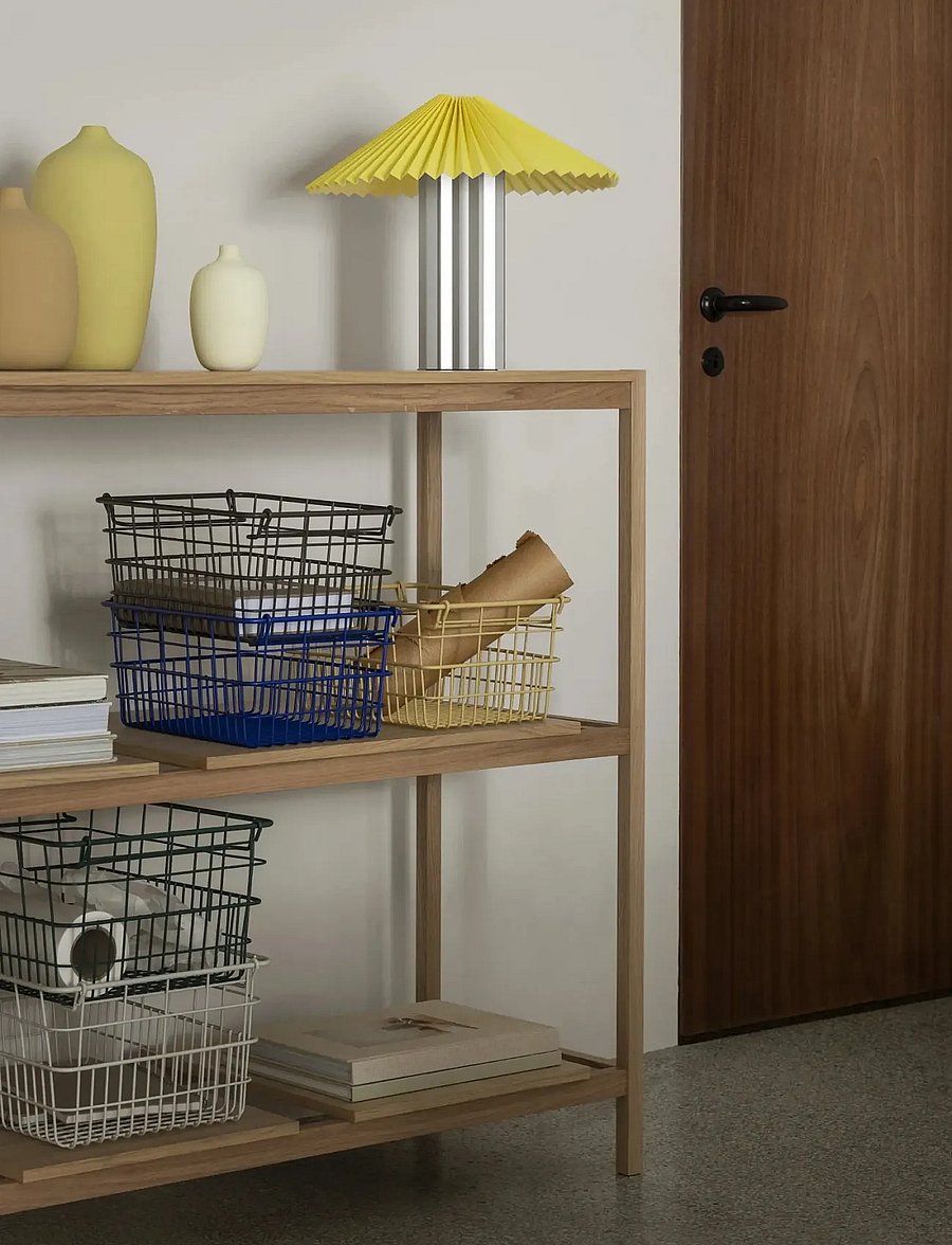 Blomus - Storage Basket - 14 x 29 x 21 cm - KAGO - New Wheat - hoiukorvid - new wheat - 0