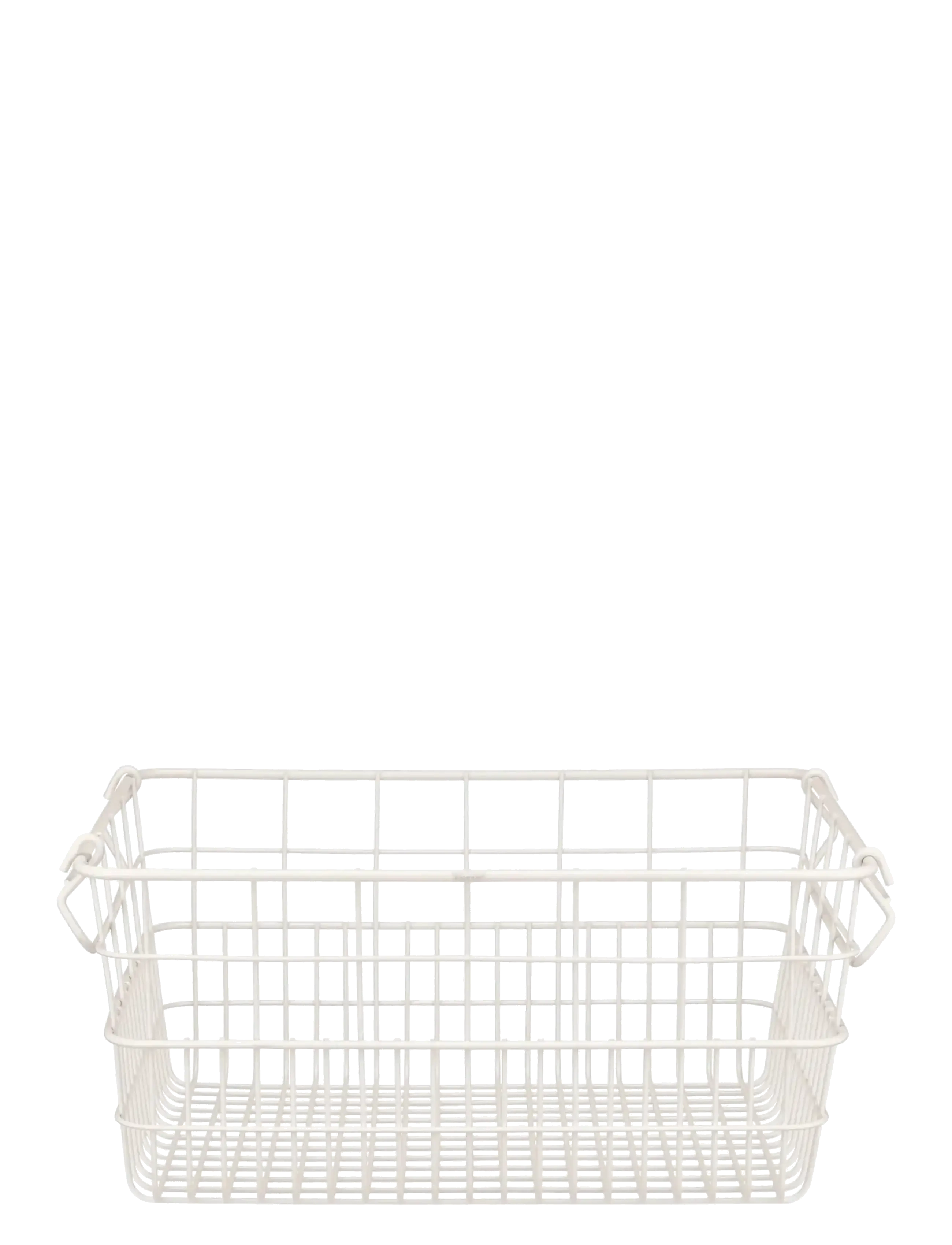 Blomus Storage Basket 17 X 37 27 Cm Kago Moonbeam, L 27.1 cm, Storage, Weiß - Baskets, Homeware