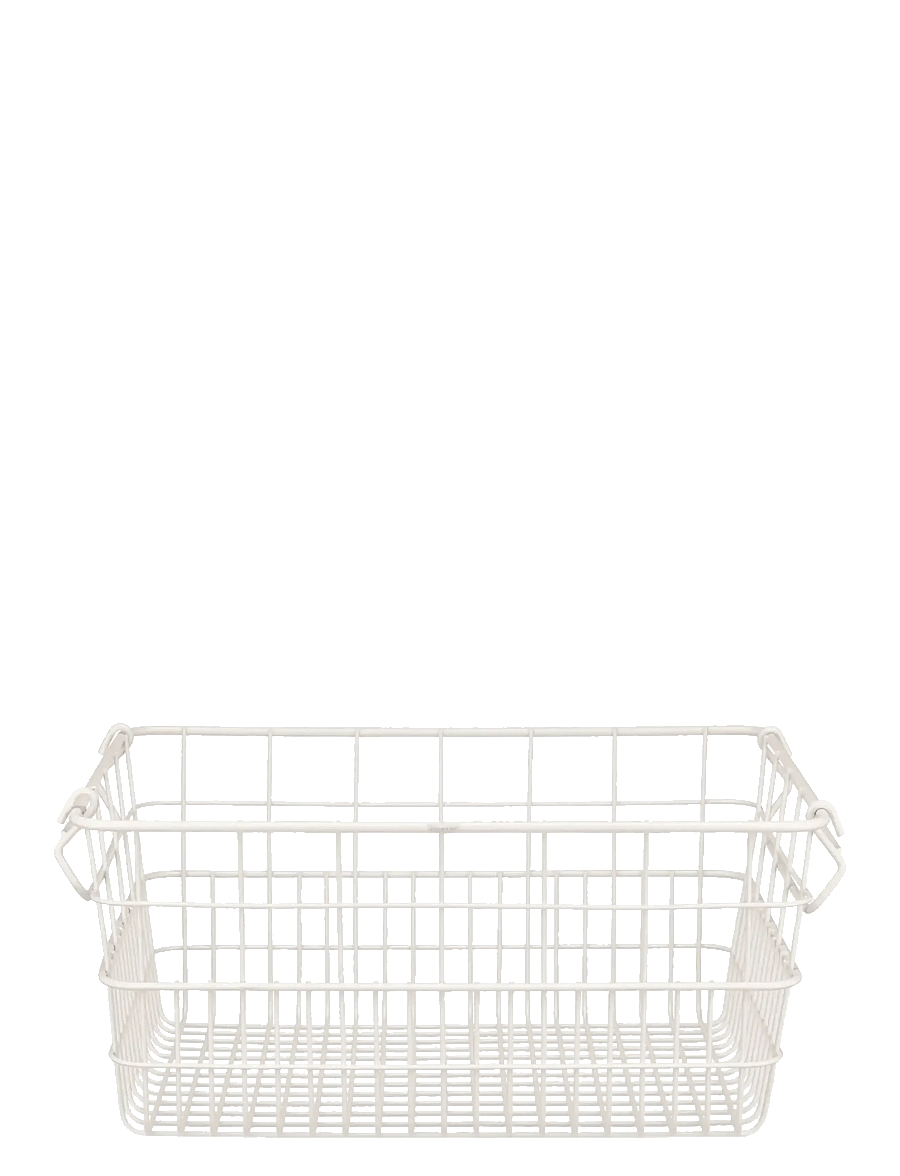 Blomus - Storage Basket - 17 x 37 x 27 cm - KAGO - Moonbeam - aufbewahrungskörbe - moonbeam - 0