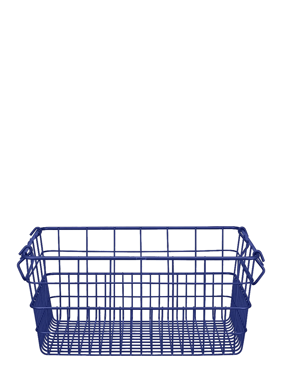 Blomus - Storage Basket - 17 x 37 x 27 cm - KAGO - Mazarine Blue - aufbewahrungskörbe - mazarine blue - 1