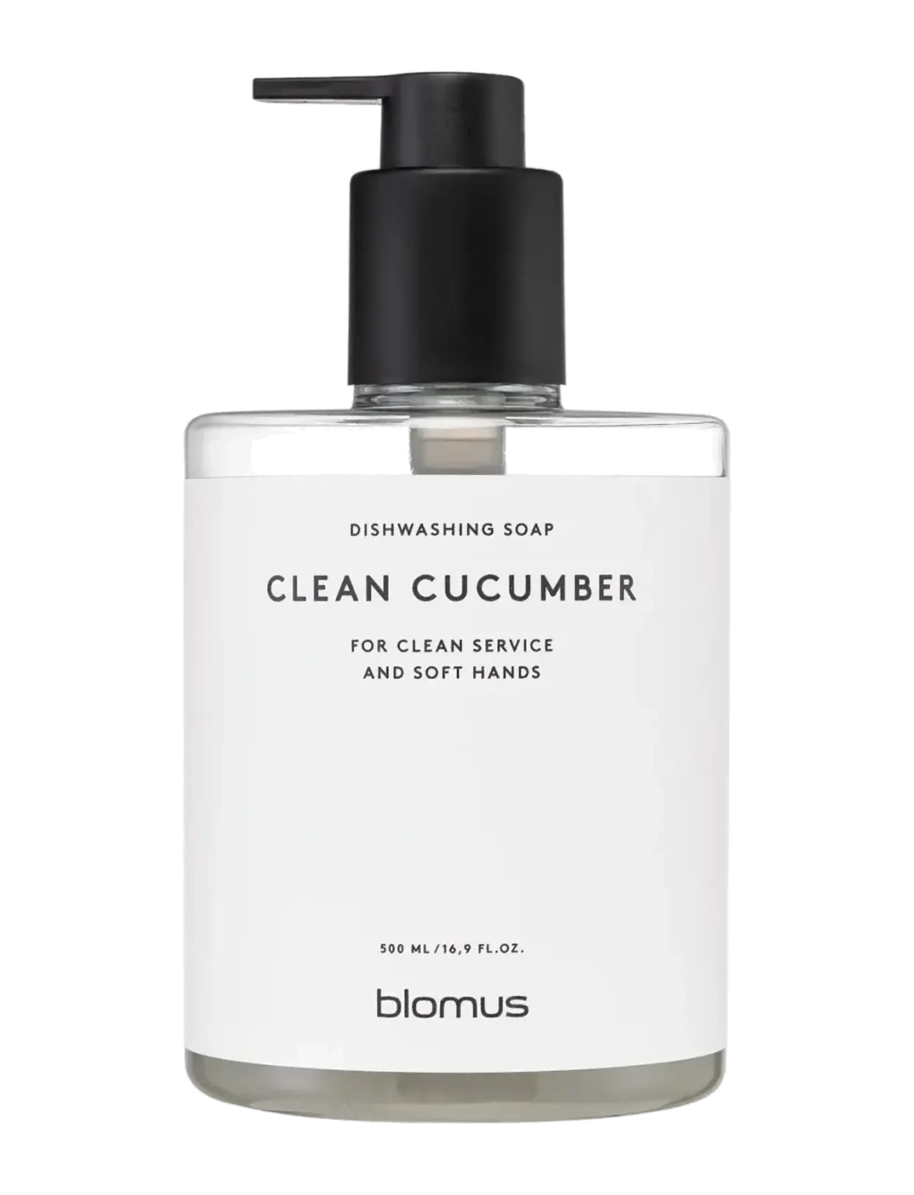 Blomus - Dishwashing Soap, Scent: Clean Cucumber - 500 ml - SATOMI - White - white - 1