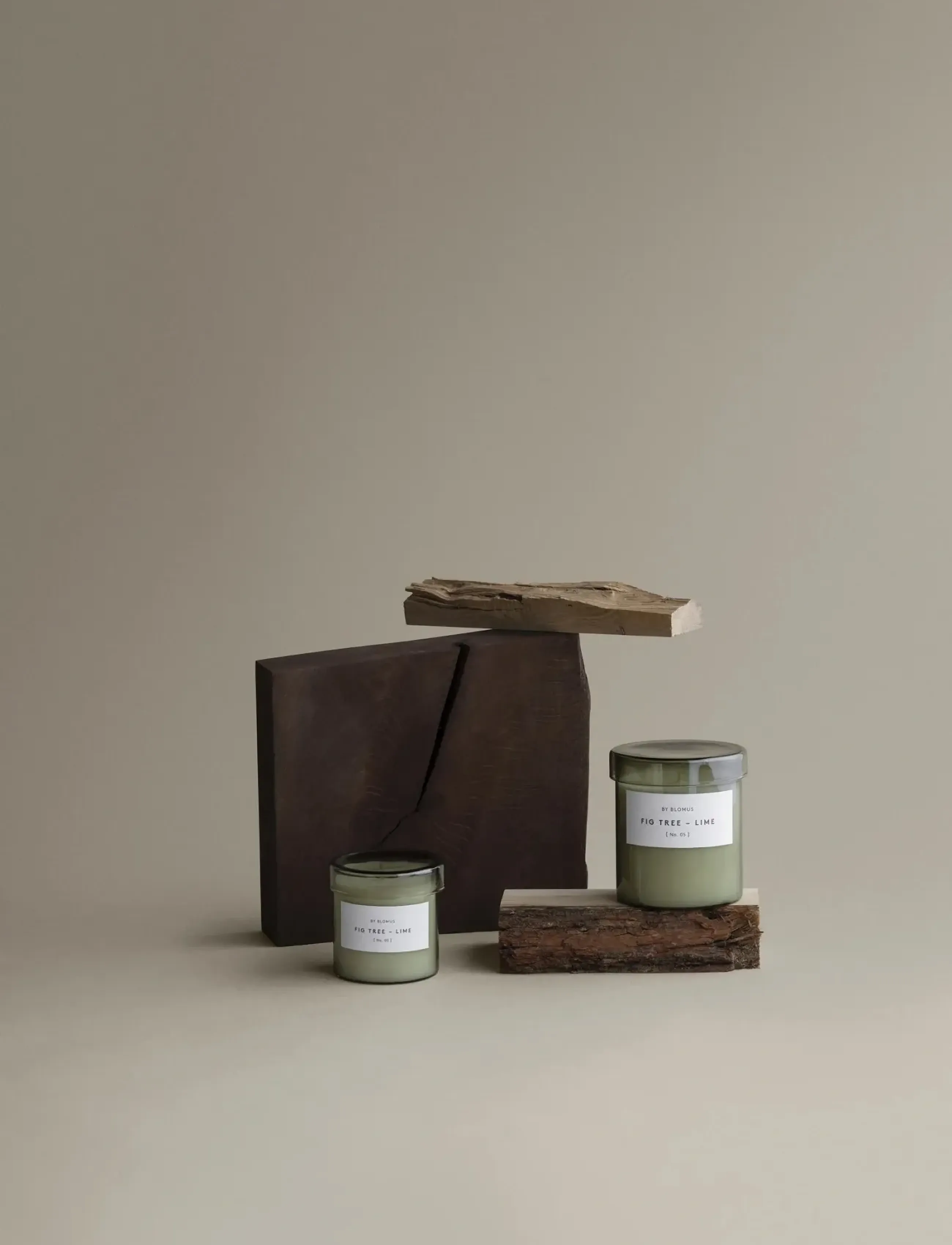 Blomus Scented Candle L 9,5 Cm, Ø 9 Cm Valoa Agave Green, 9.5 cm, Candles, Grün - Block Homeware
