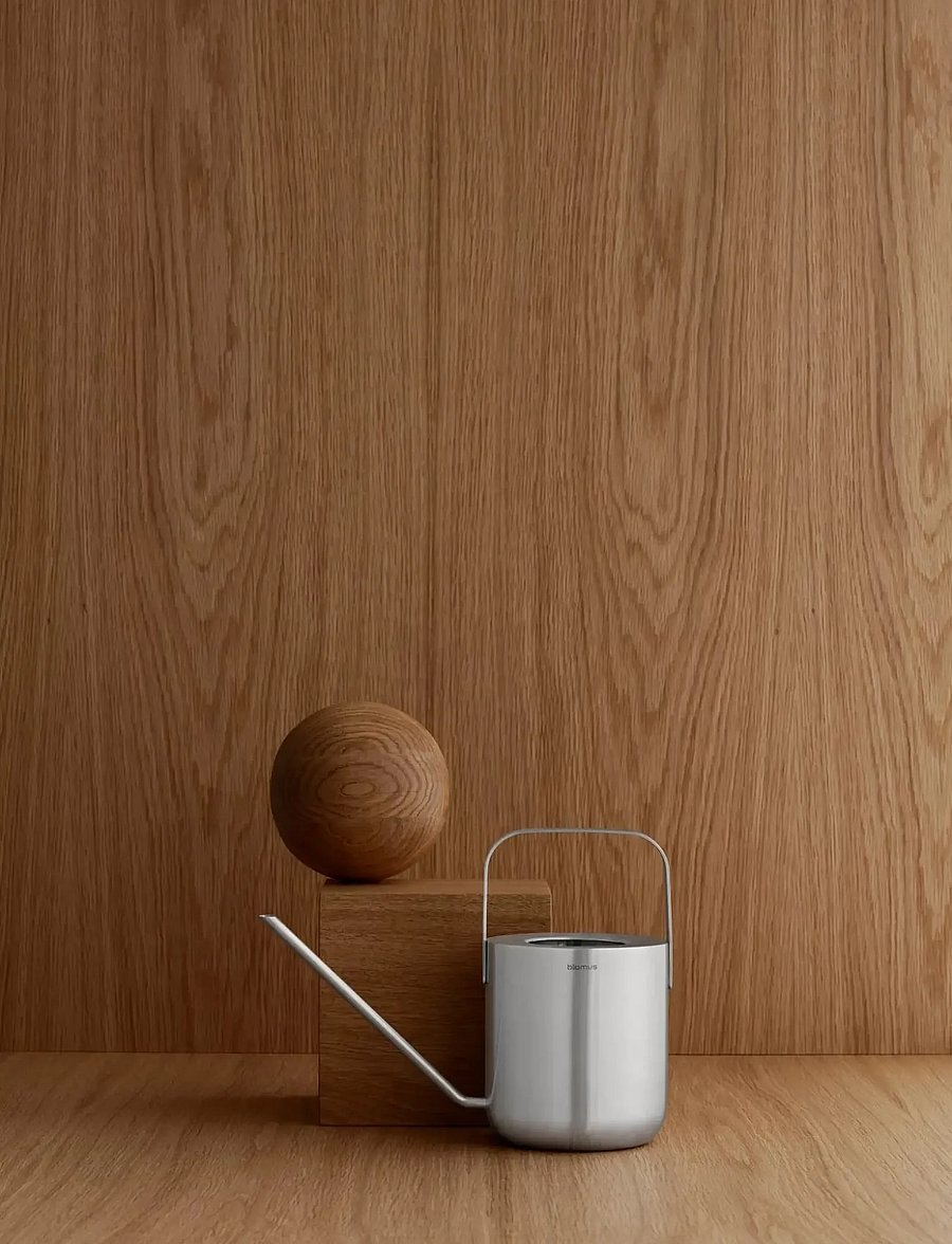 Blomus - Watering Can - 1 L - PLANTO - Stainless Steel - gartenzubehör - stainless steel - 0