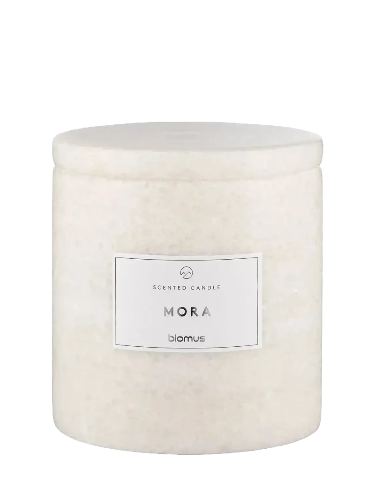 Blomus Scented Travertine Candle 11 Cm, Ø 10 Cm Frabli Moonbeam, Scented Candles, Beige, Str: L 100CM