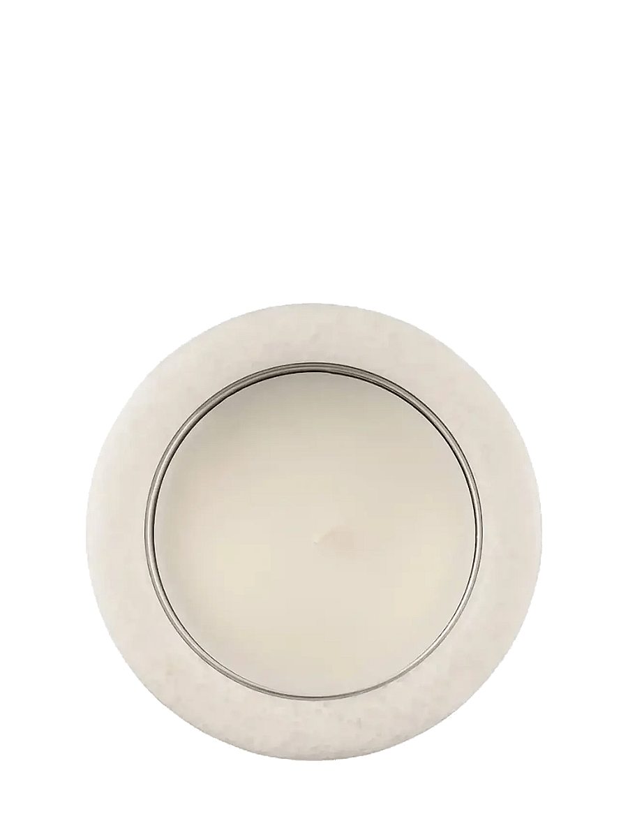 Blomus - Scented Travertine Candle - 11 cm, Ø 10 cm - FRABLI - Moonbeam - above 500kr - moonbeam - 2