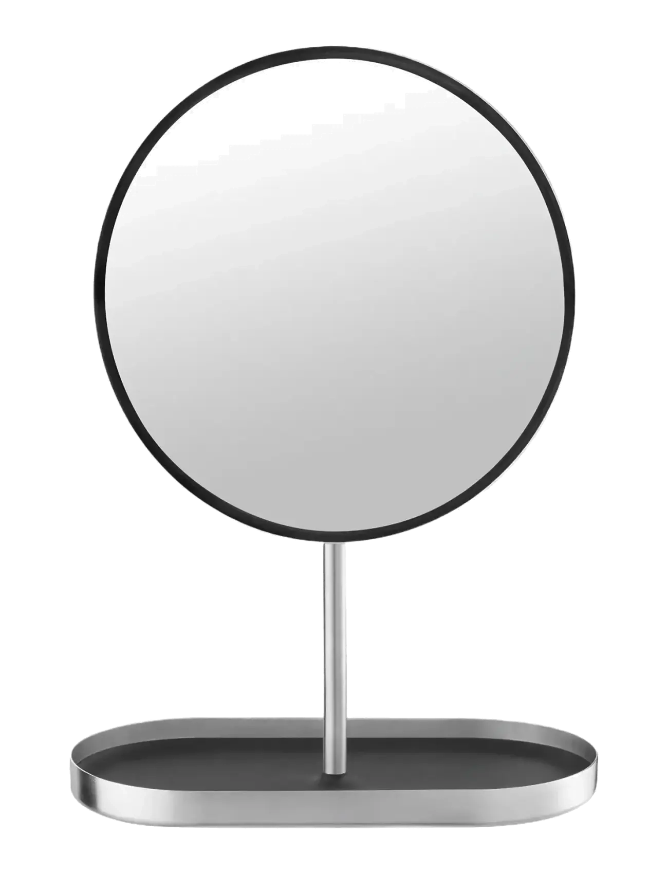 Blomus Vanity Mirror - 28 X 10 X 20 cm - Modo - Matt, L 22 cm, Silver, Makeup Tools & Accessories > Beauty Mirrors, Dame