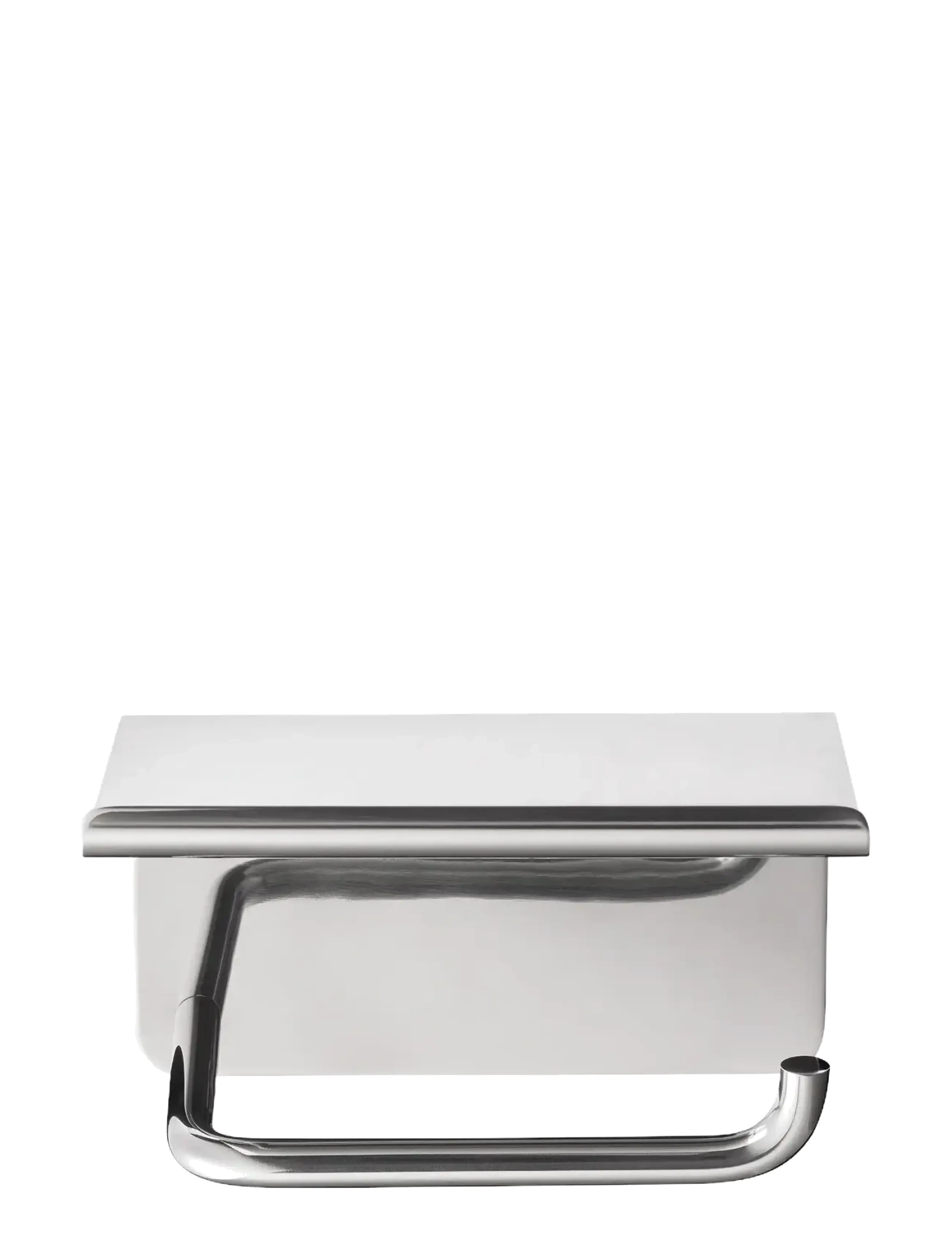 Blomus Toilet Paper Holder 14,5 X 13,5 Cm Modo Polished, L 9.5 cm, Bathroom Interior, Silber - Holders & Hocks, Homeware