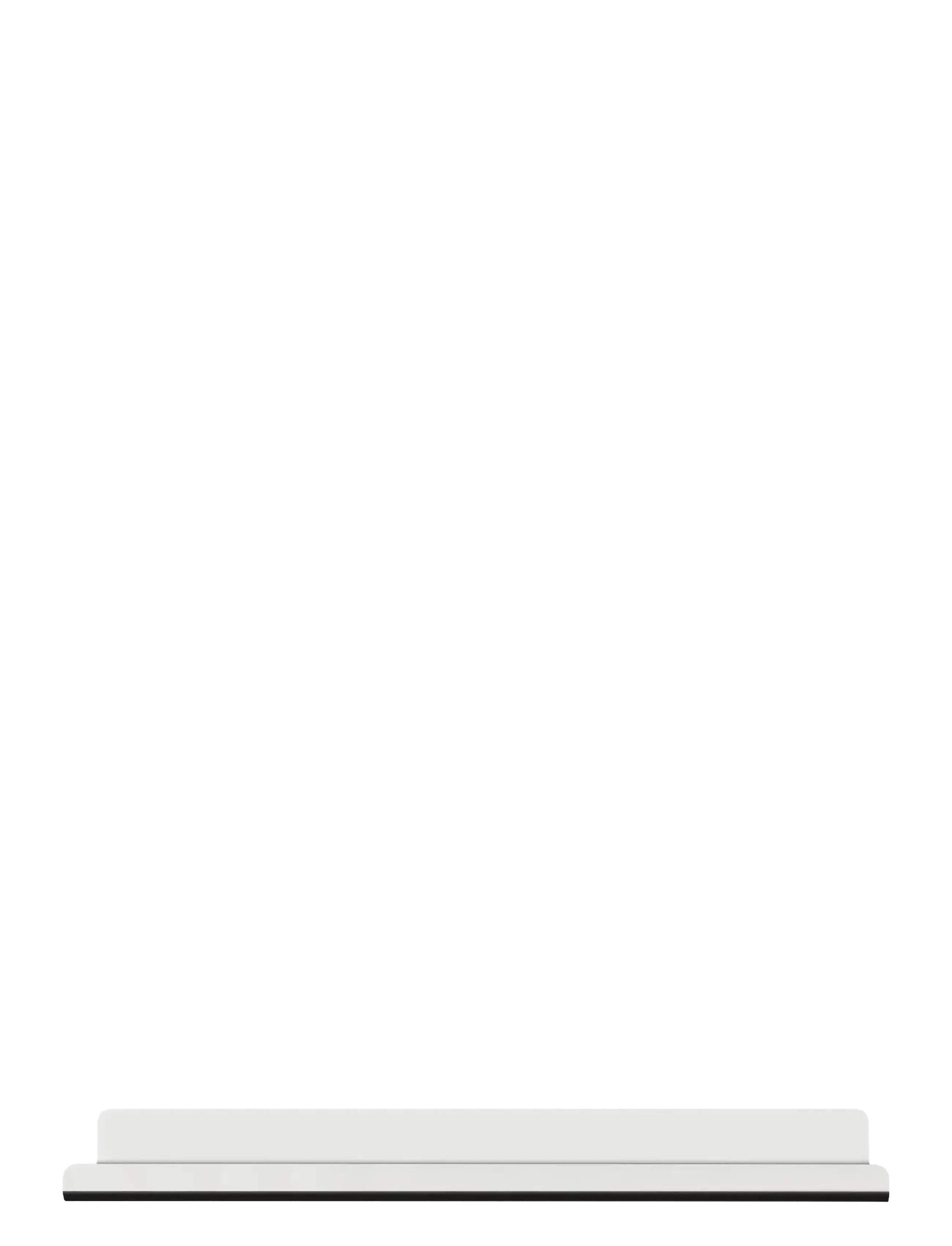 Blomus Wall Shelf - 51,5 x 10,5 x 4,5 cm - MODO - Polished - New Arrivals - POLISHED / white