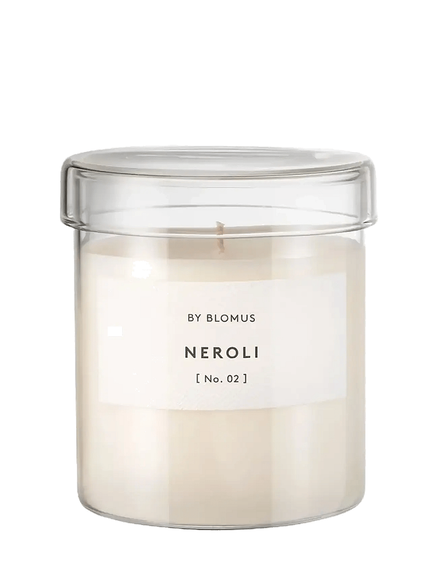 Blomus - Scented Candle L - 9,5 cm, Ø 9 cm - VALOA - Lily White - above 500kr - lily white - 1