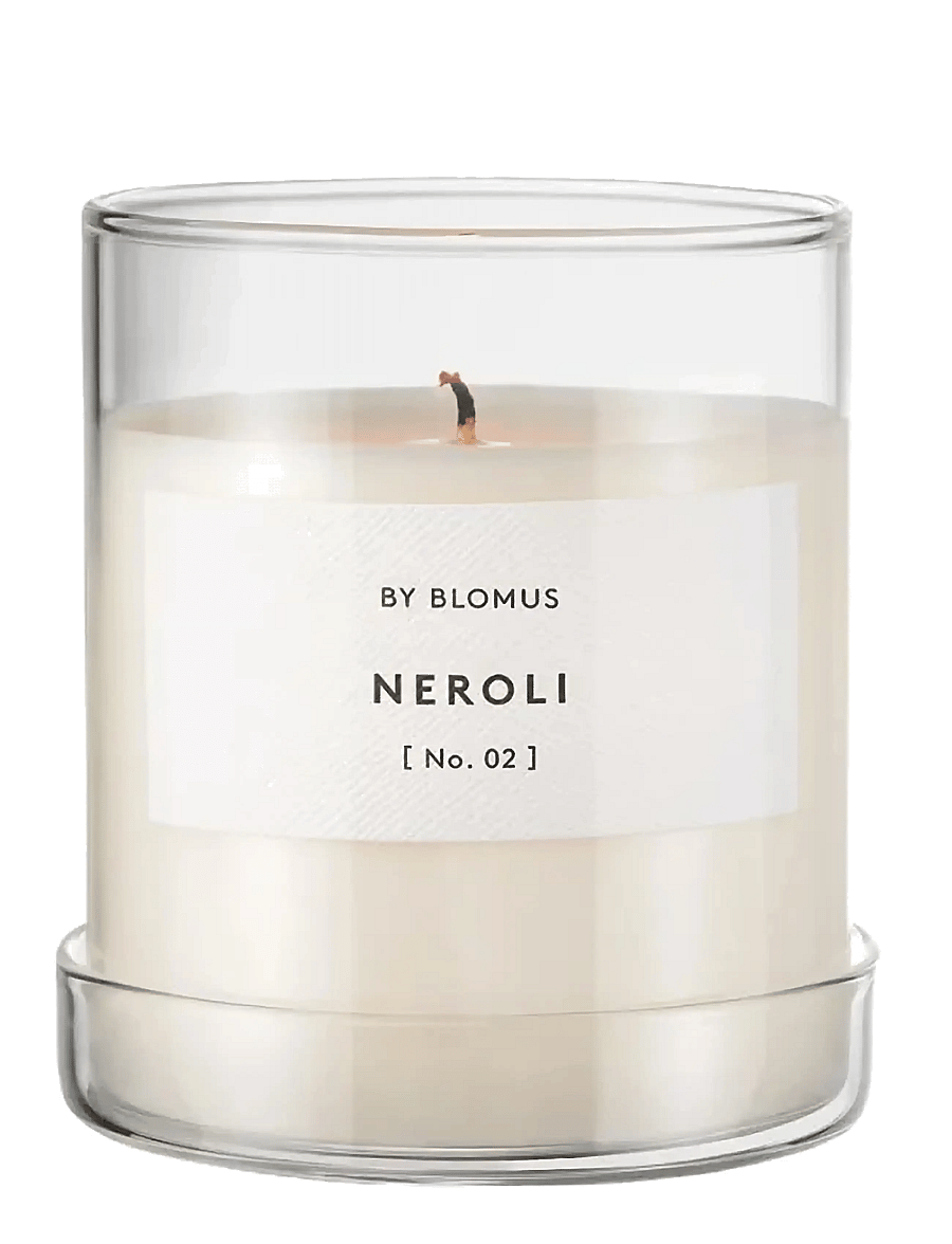 Blomus - Scented Candle L - 9,5 cm, Ø 9 cm - VALOA - Lily White - above 500kr - lily white - 2