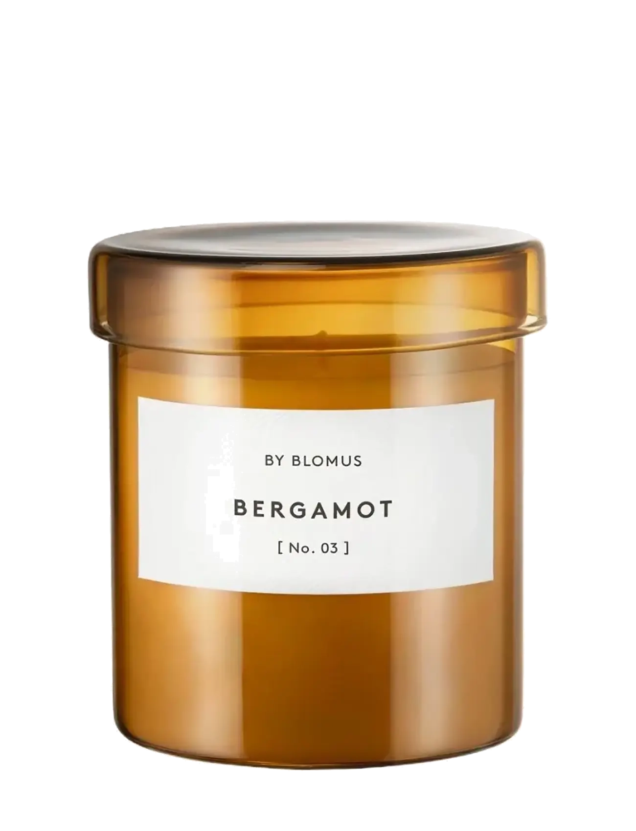 Blomus Scented Candle L - 9,5 cm, Ø 9 cm - VALOA - Tan - Steypt kerti - TAN / orange