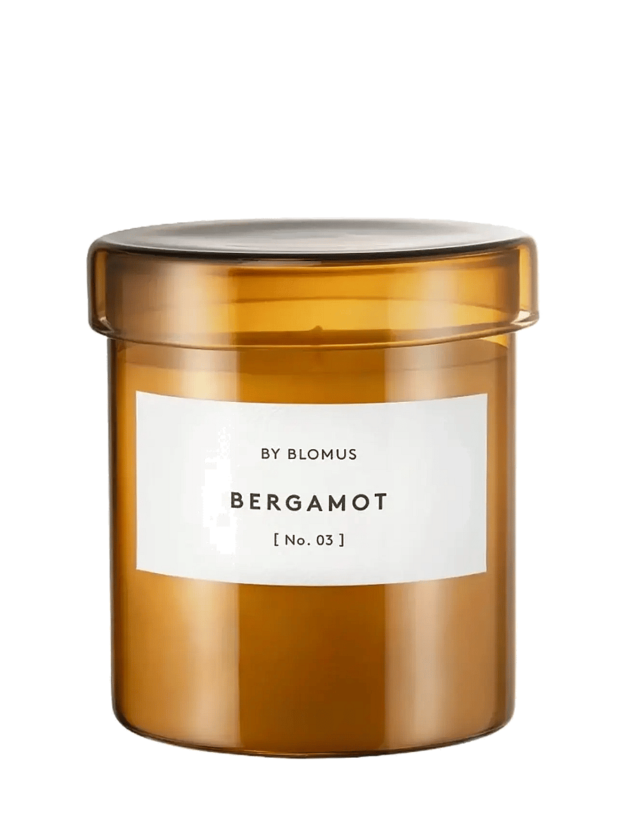 Blomus - Scented Candle L - 9,5 cm, Ø 9 cm - VALOA - Tan - above 500kr - tan - 1