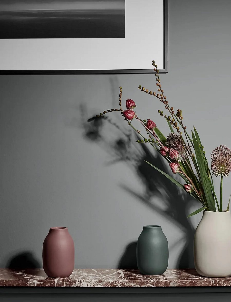 Blomus - Vase L - 20 cm, Ø 14 cm - COLORA - Agave Green - agave green - 4