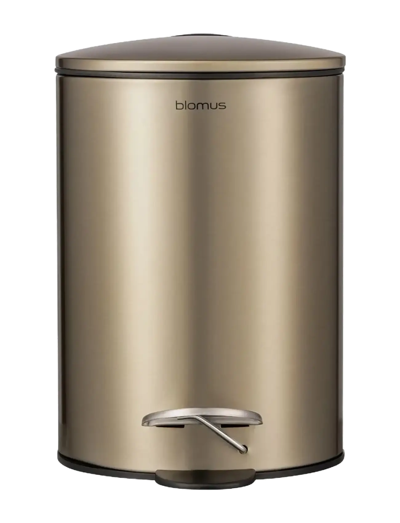 Blomus Pedal Bin - Ø 17 cmn, 3 L - TUBO - Brass, metallic finish - Inredning - BRASS, METALLIC FINISH / brown