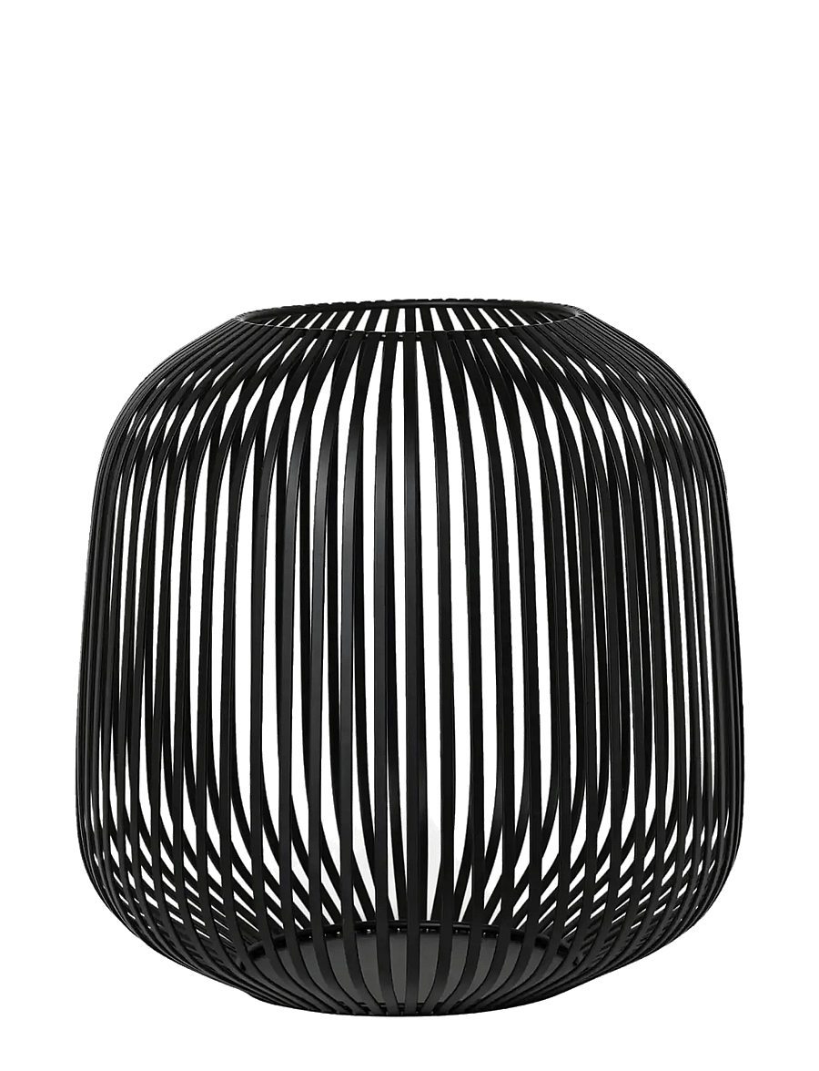 Blomus - Lantern M - 27 cm, Ø 27,5 cm - LITO - Black - laternen - black - 1