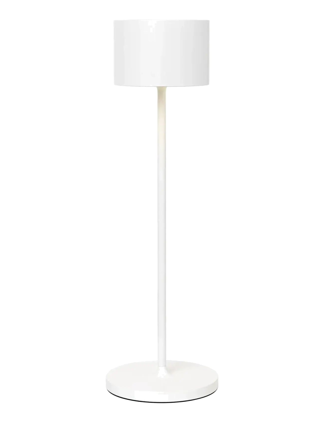Blomus Mobile Led-Lamp 34 Cm Farol White, Bordlampe, Hvid, Str: L 11CM