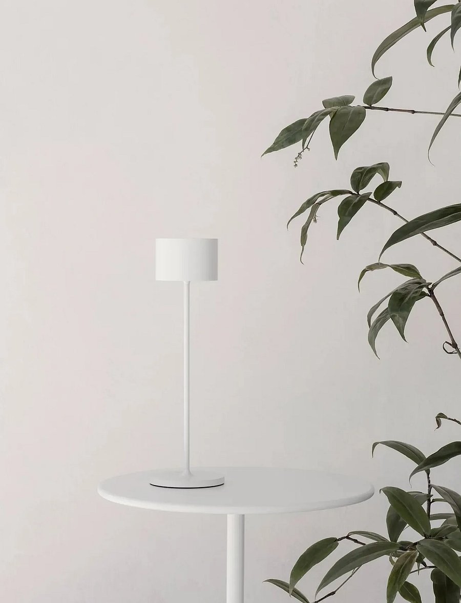 Blomus - Mobile LED-Lamp - 34 cm - FAROL - White - mobile lampen - white - 0