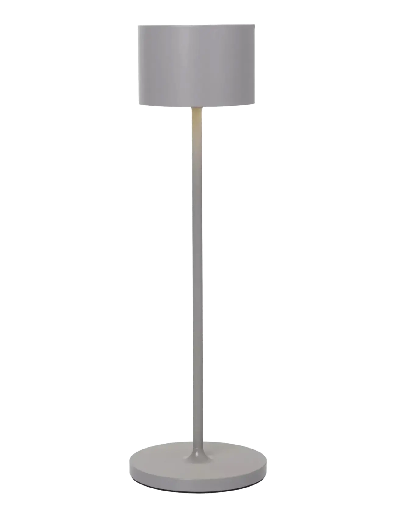 Blomus Mobile Led-Lamp 34 Cm Farol Satellite, Bordlampe, Grå, Str: L 11CM