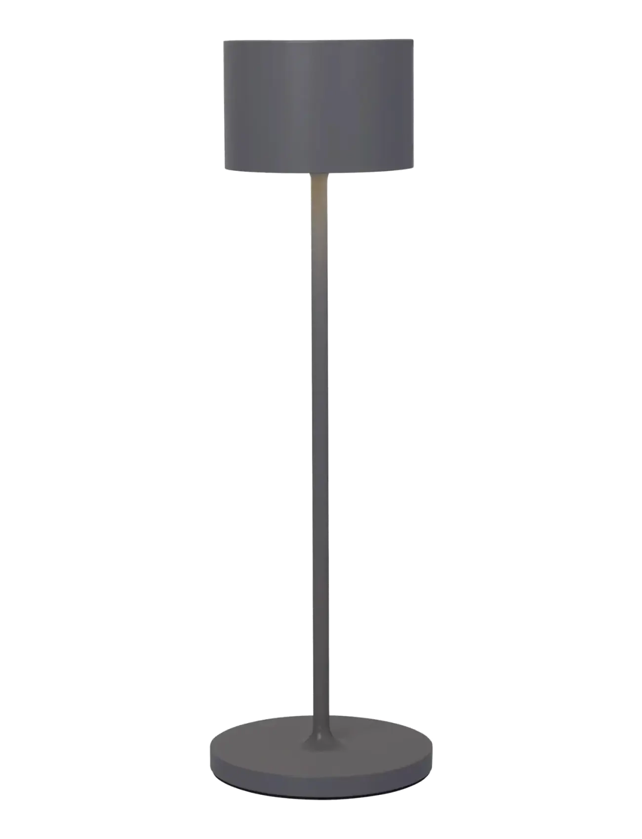 Blomus Mobile Led-Lamp 34 Cm Farol Warm Gray, Bordlampe, Grå, Str: L 11CM