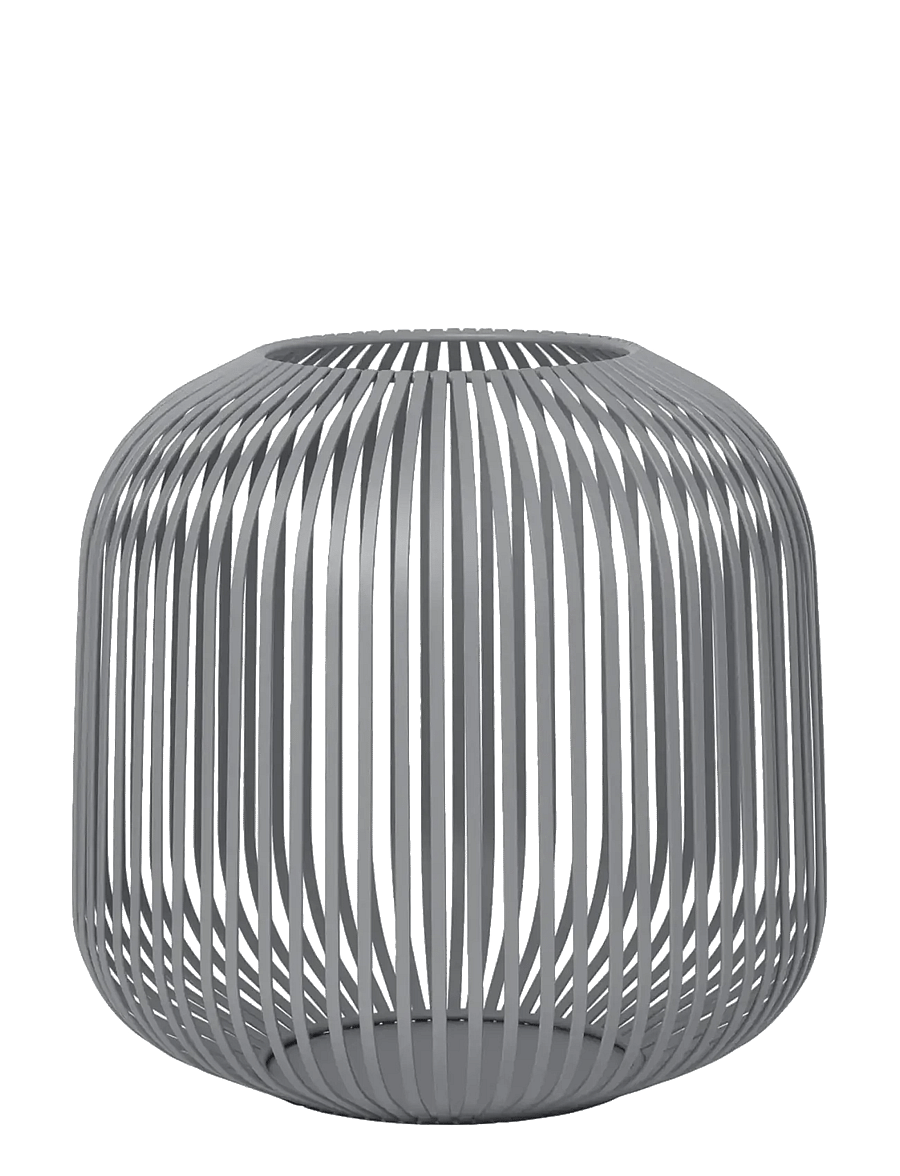 Blomus - Lantern M - 27 cm, Ø 27,5 cm - LITO - Steel Gray - laternad - steel gray - 1