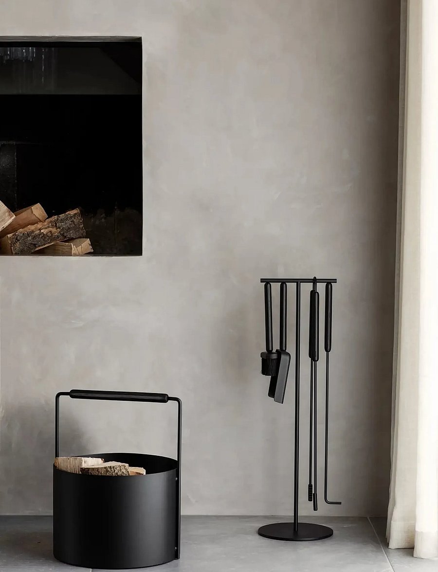 Blomus - Firewood Basket - 45 cm, Ø 35 cm - ASHI - Black - gartenzubehör - black - 3