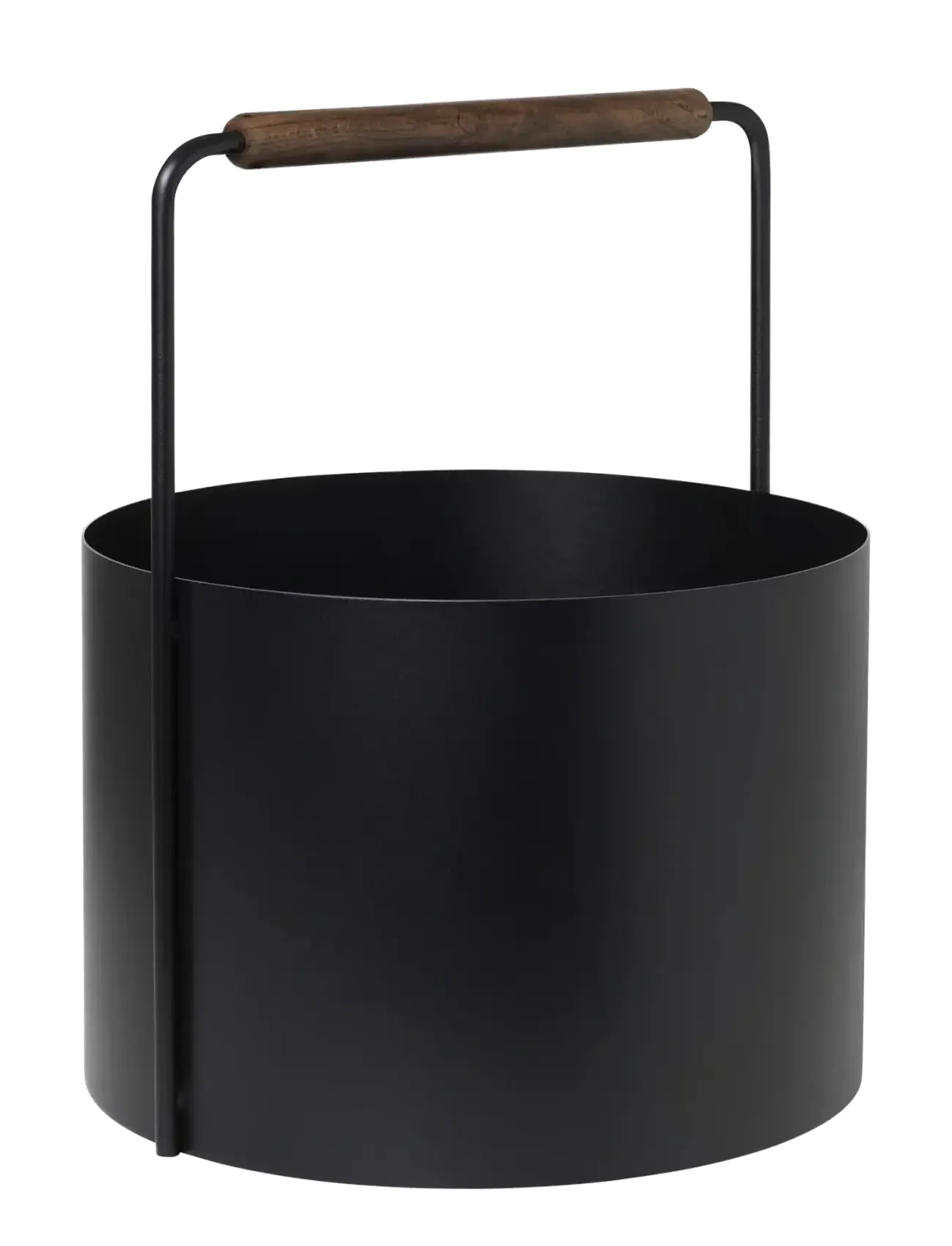 Blomus Firewood Basket 45 Cm, Ø 35 Cm Ashi Brown, Fireplaces, Brun, Str: L 37.1CM
