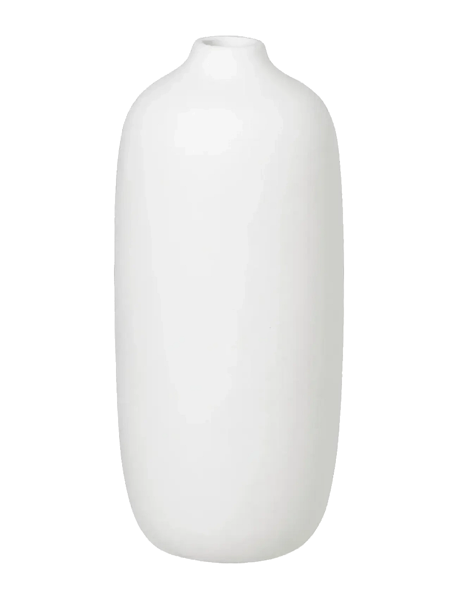 Blomus - Vase - 18 cm, Ø 8 cm - CEOLA - White - vaasid - white - 1