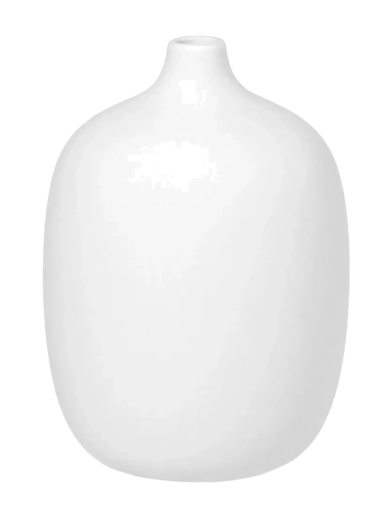 Blomus Vase - 18,5 cm, Ø 13,5 cm - CEOLA - White - New arrivals - WHITE / white