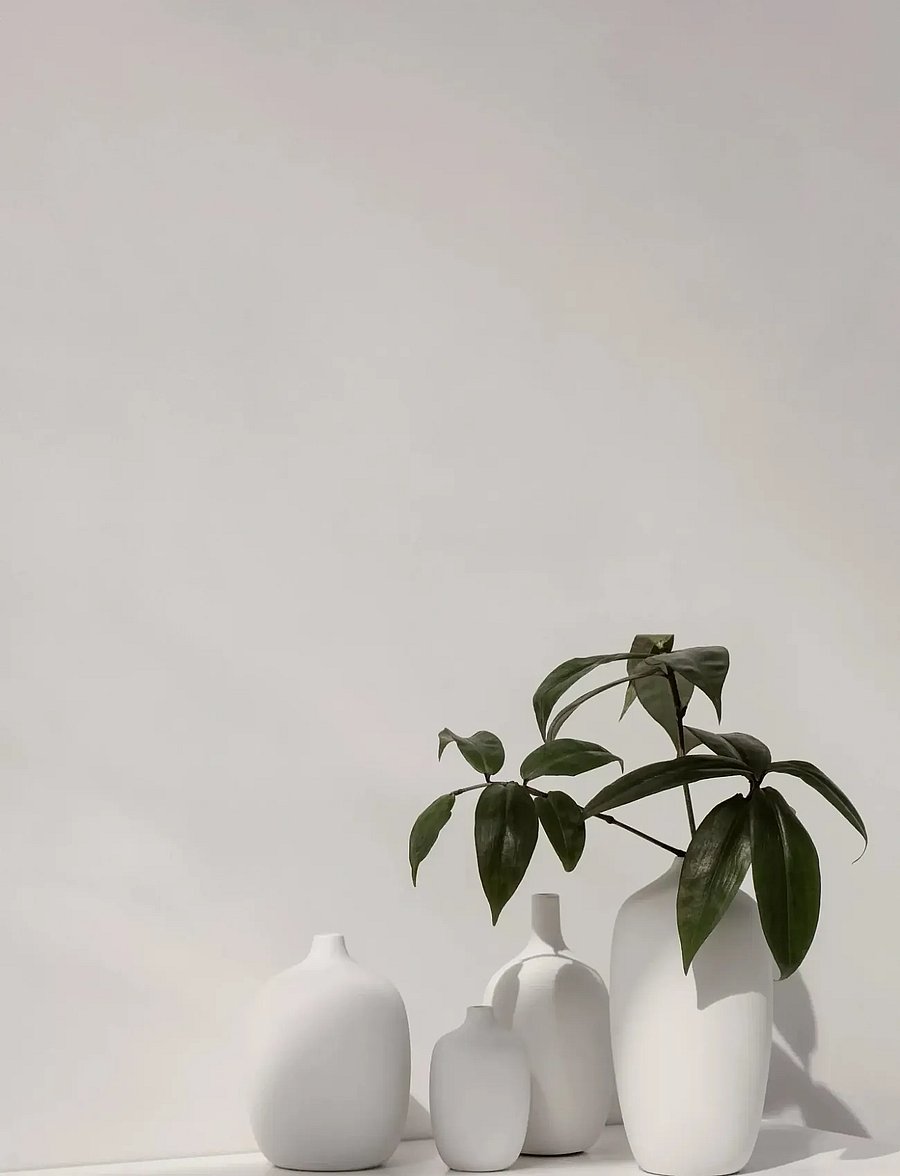 Blomus - Vase - 18,5 cm, Ø 13,5 cm - CEOLA - White - vasen - white - 3