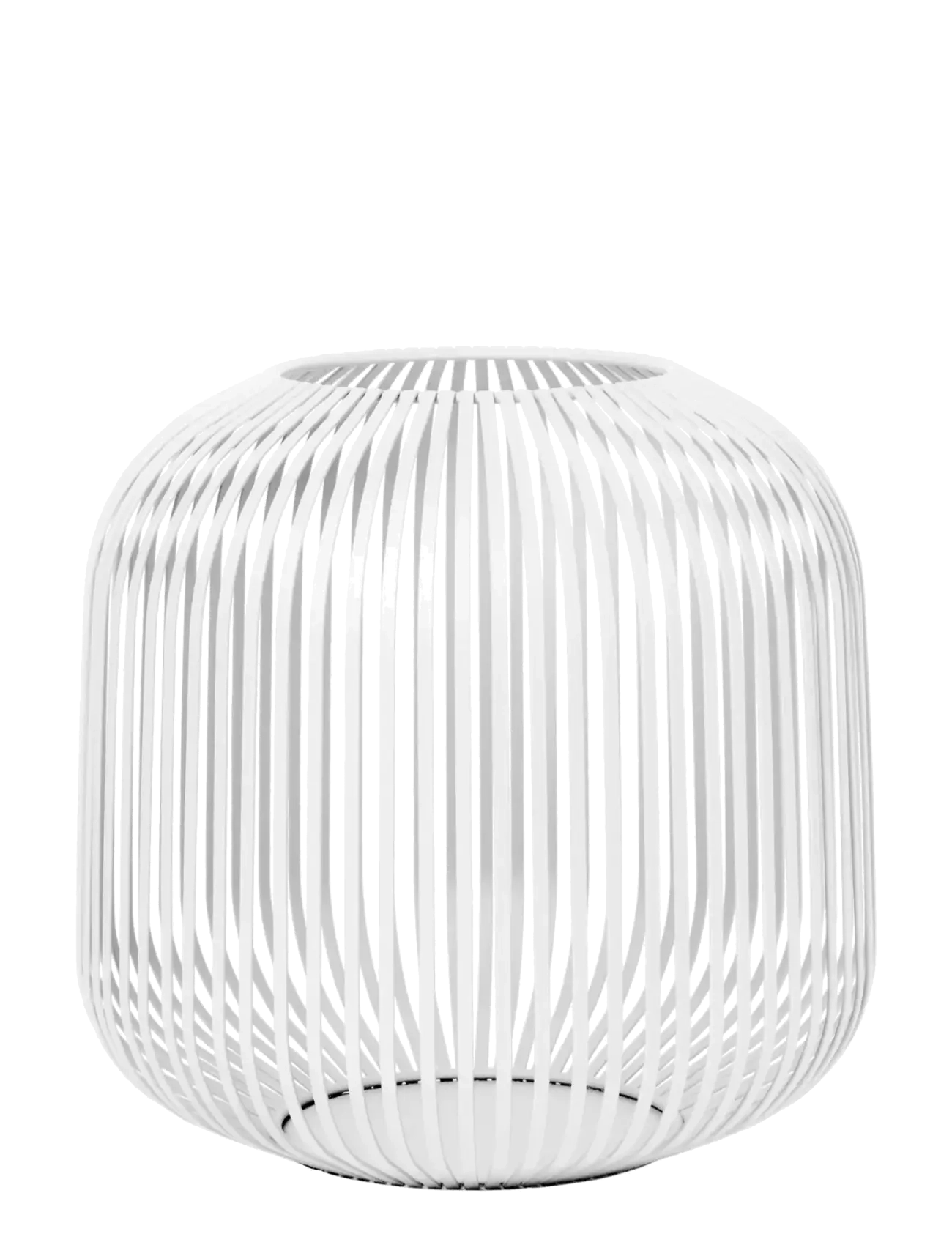 Blomus Lantern M 27 Cm, Ø 27,5 Cm Lito White, Indendørs lanterne, Hvid, Str: L 32.6CM