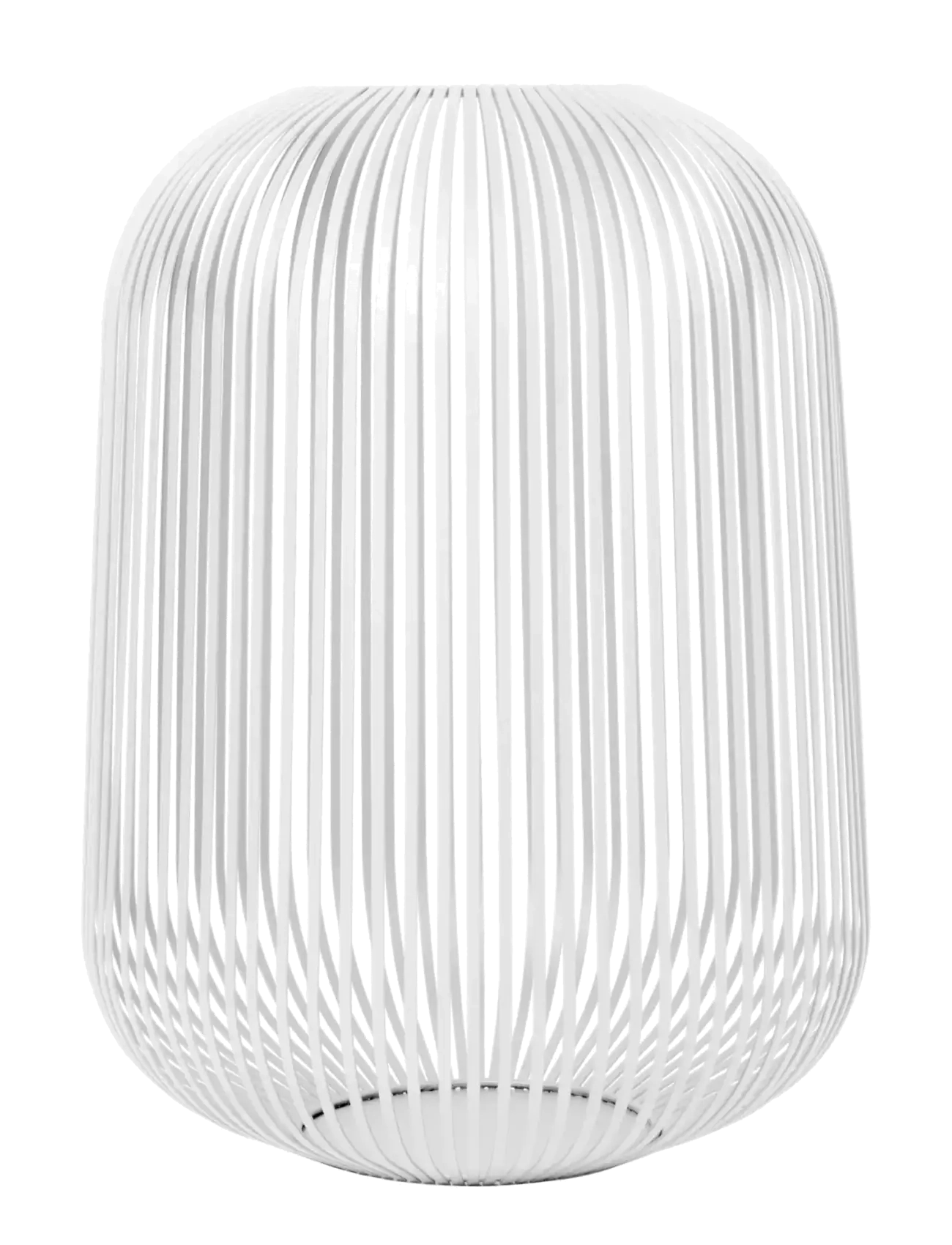 Blomus Lantern L 45 Cm, Ø 33 Cm Lito White, Indendørs lanterne, Hvid, Str: L 32.6CM