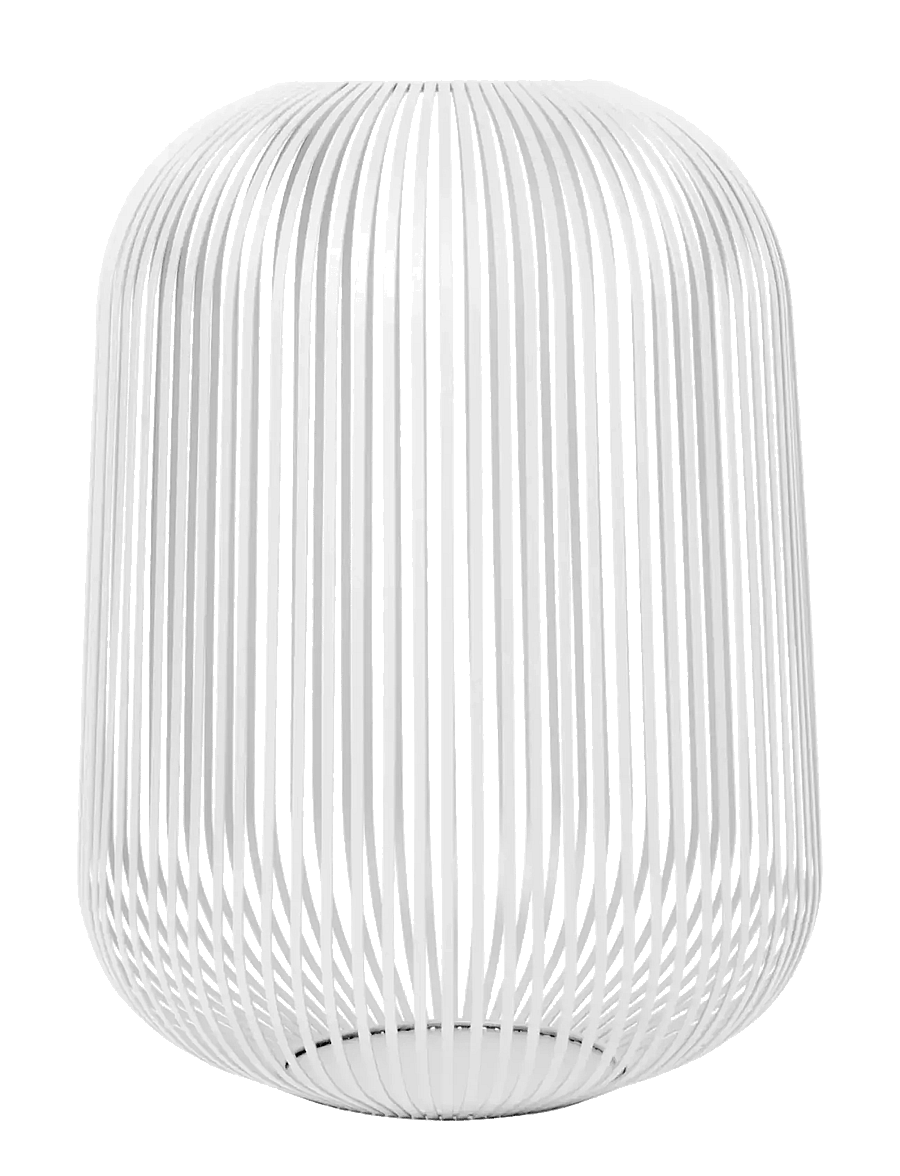 Blomus - Lantern L - 45 cm, Ø 33 cm - LITO - White - laternen - white - 1