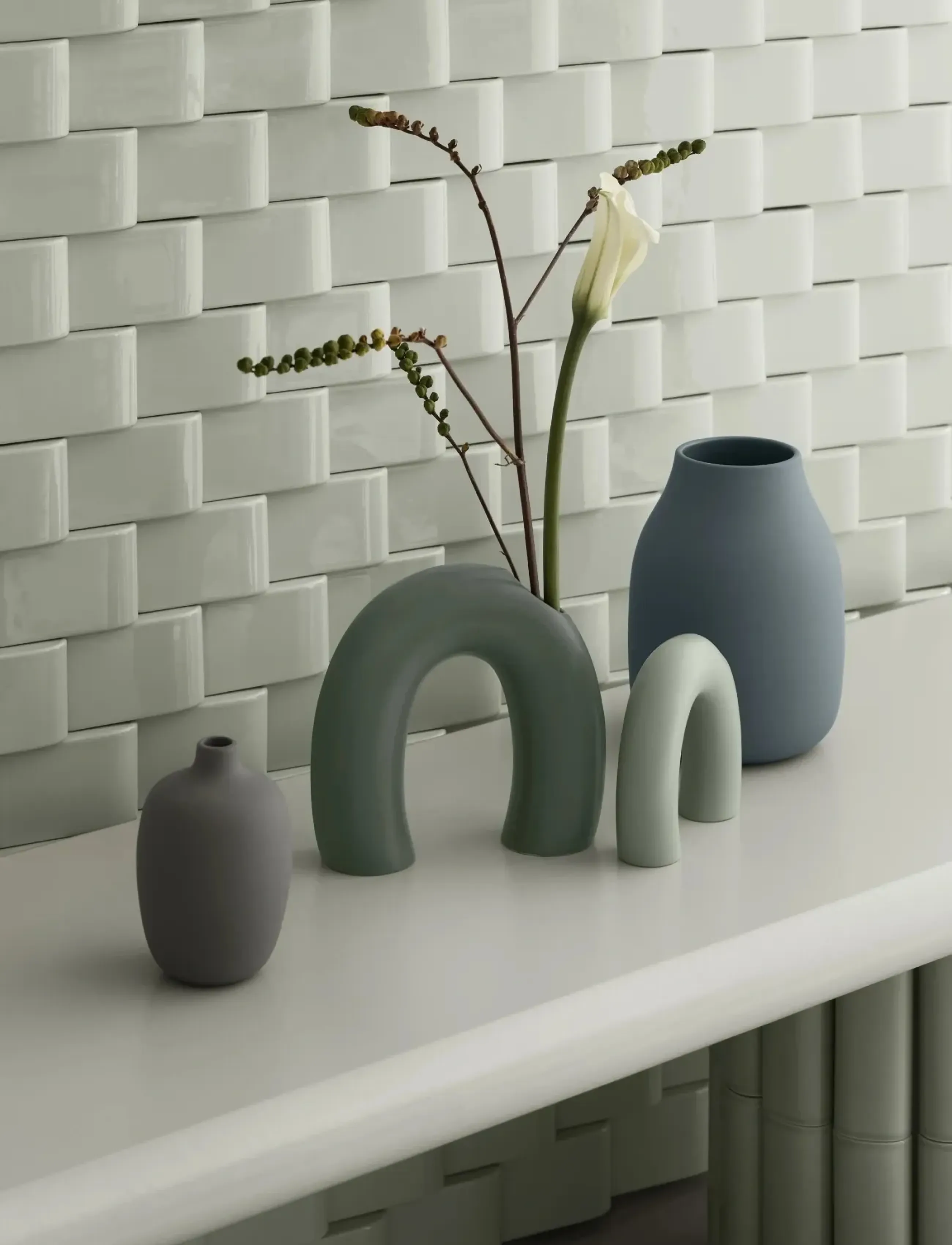 Blomus - Vase - 13 cm, Ø 8 cm - CEOLA - Satellite - vaser - satellite - 2