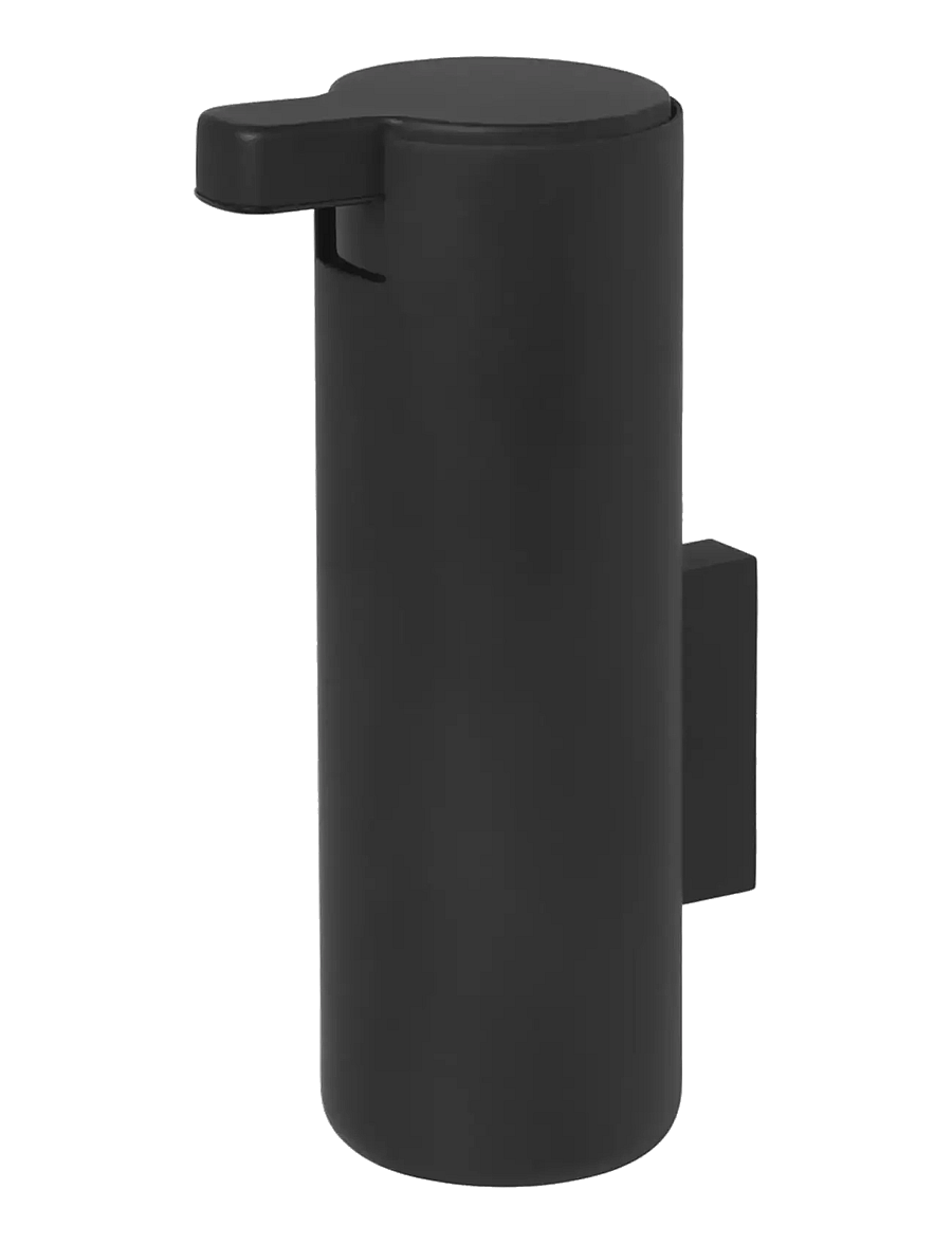 Blomus - Wall-mounted Soap Dispenser - Ø 5,55 cm, 0,165 L - MODO - Black - seebidosaatorid ja -alused - black - 1