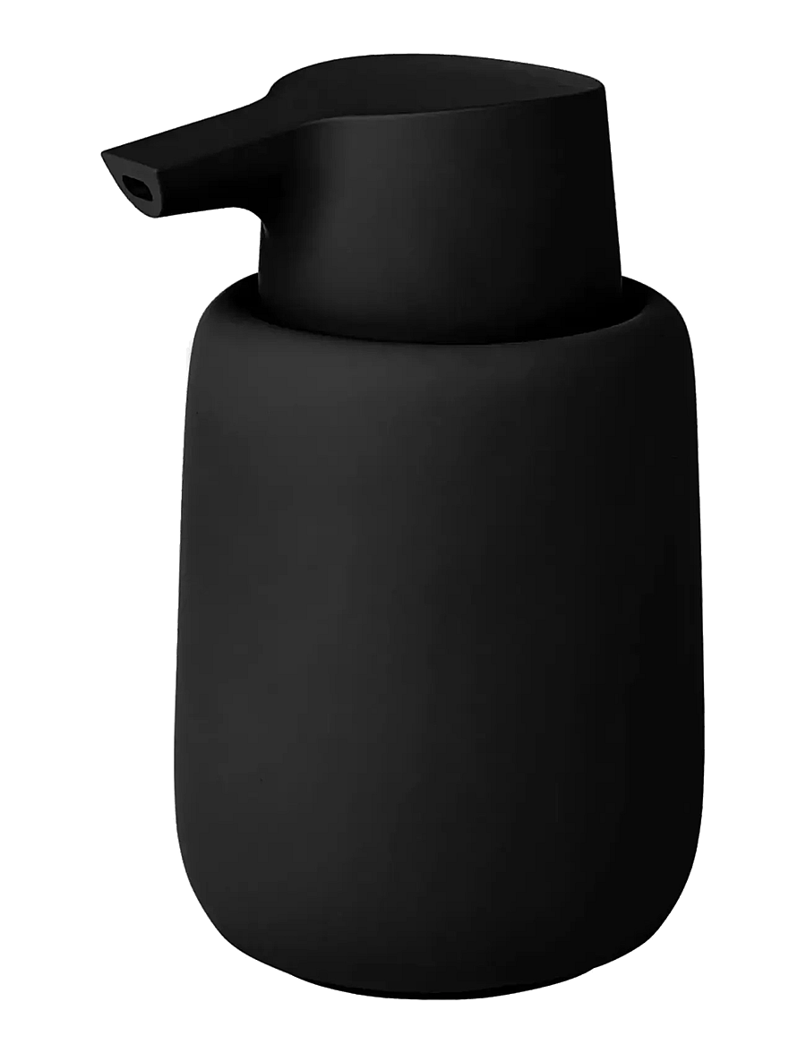 Blomus - Soap Dispenser - Ø 8,5 cm, 0,25 L - SONO - Black - seebidosaatorid ja -alused - black - 1