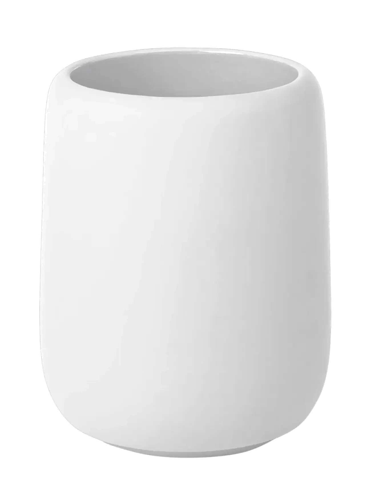 Blomus Tumbler Ø 8,5 Cm, 0,3 L Sono White, Tandbørsteholder, Hvid, Str: Ø 8.5CM