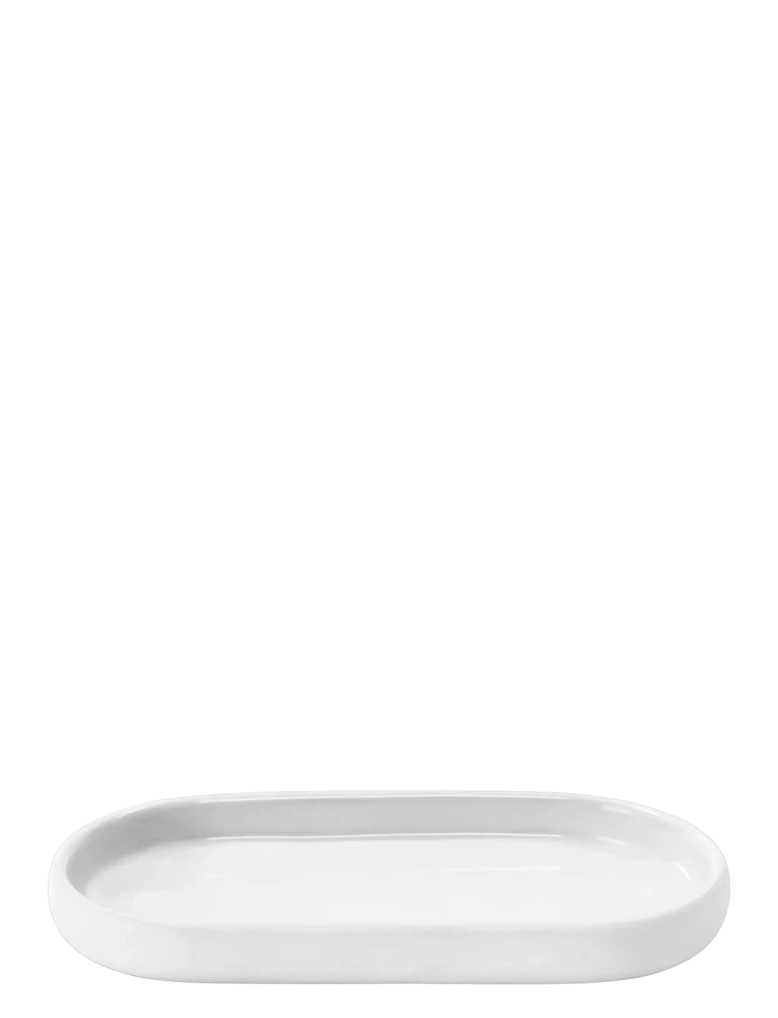 Blomus Tray 10 X 19 Cm Sono White, Bakke, Hvid, Str: L 19CM