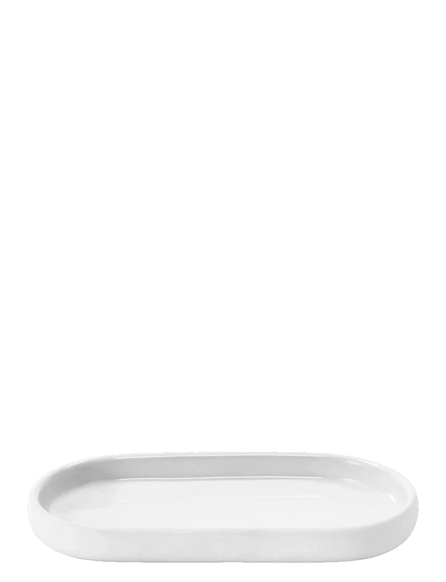 Blomus - Tray - 10 x 19 cm - SONO - White - tabletts - white - 1